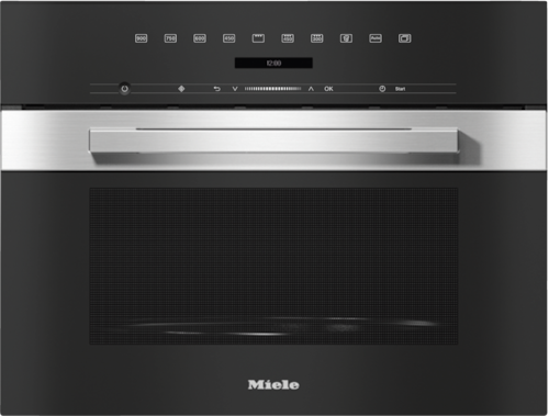 M 7244 TC PureLine CleanSteel Built-in Microwave oven product photo
