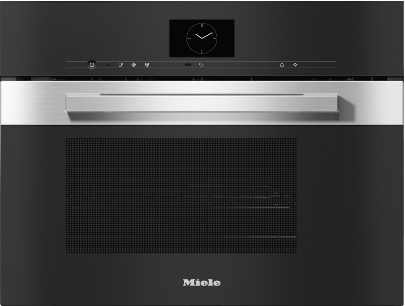 DGM 7640 PureLine CleanSteel Steam oven with microwave product photo