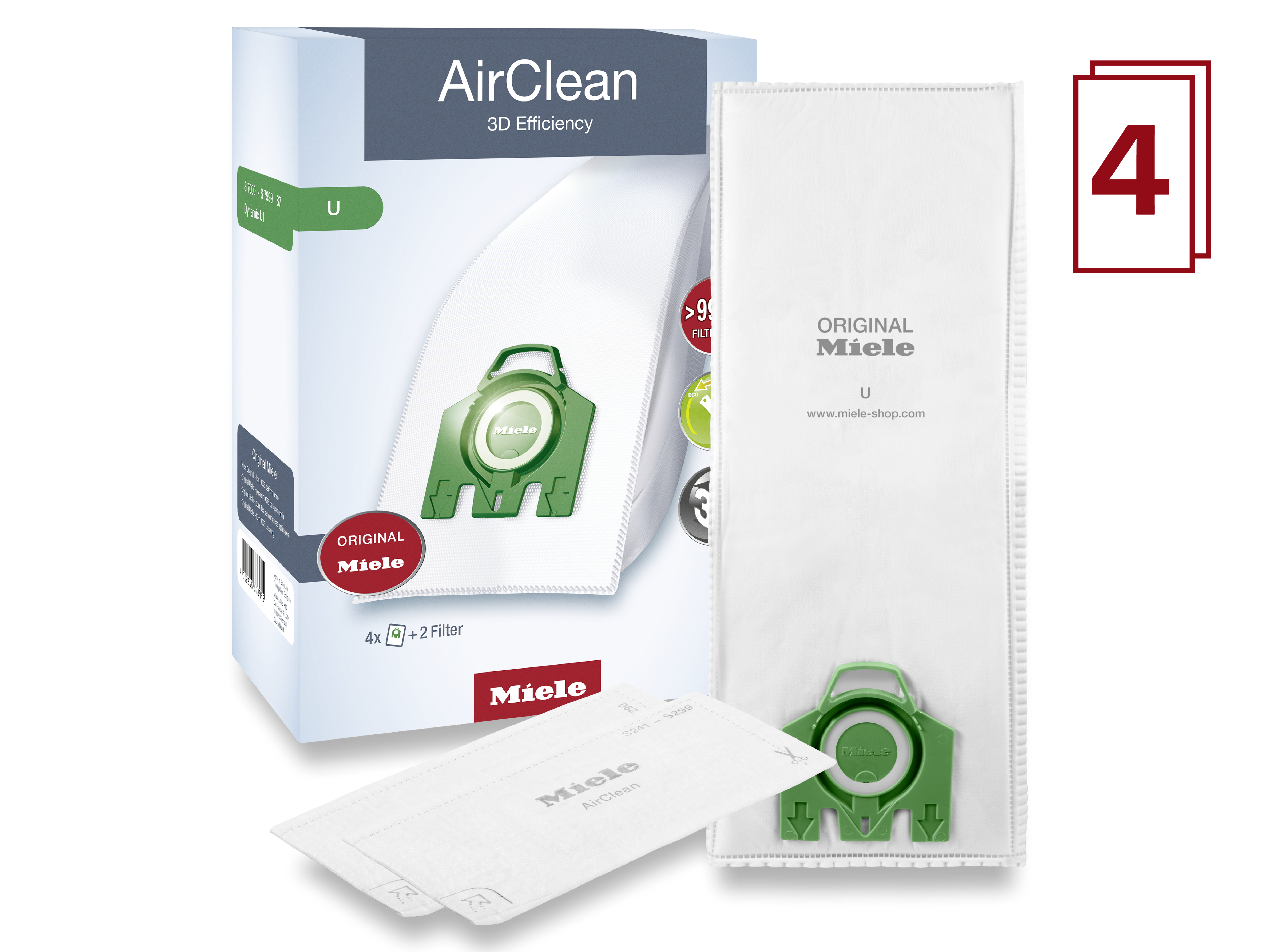 Miele - U AirClean 3D – Vacuum cleaner accessories - 3