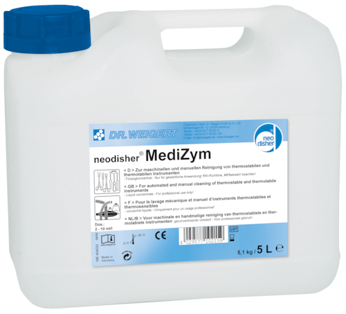 Neodisher Medizym 5l Detergent product photo Front View L