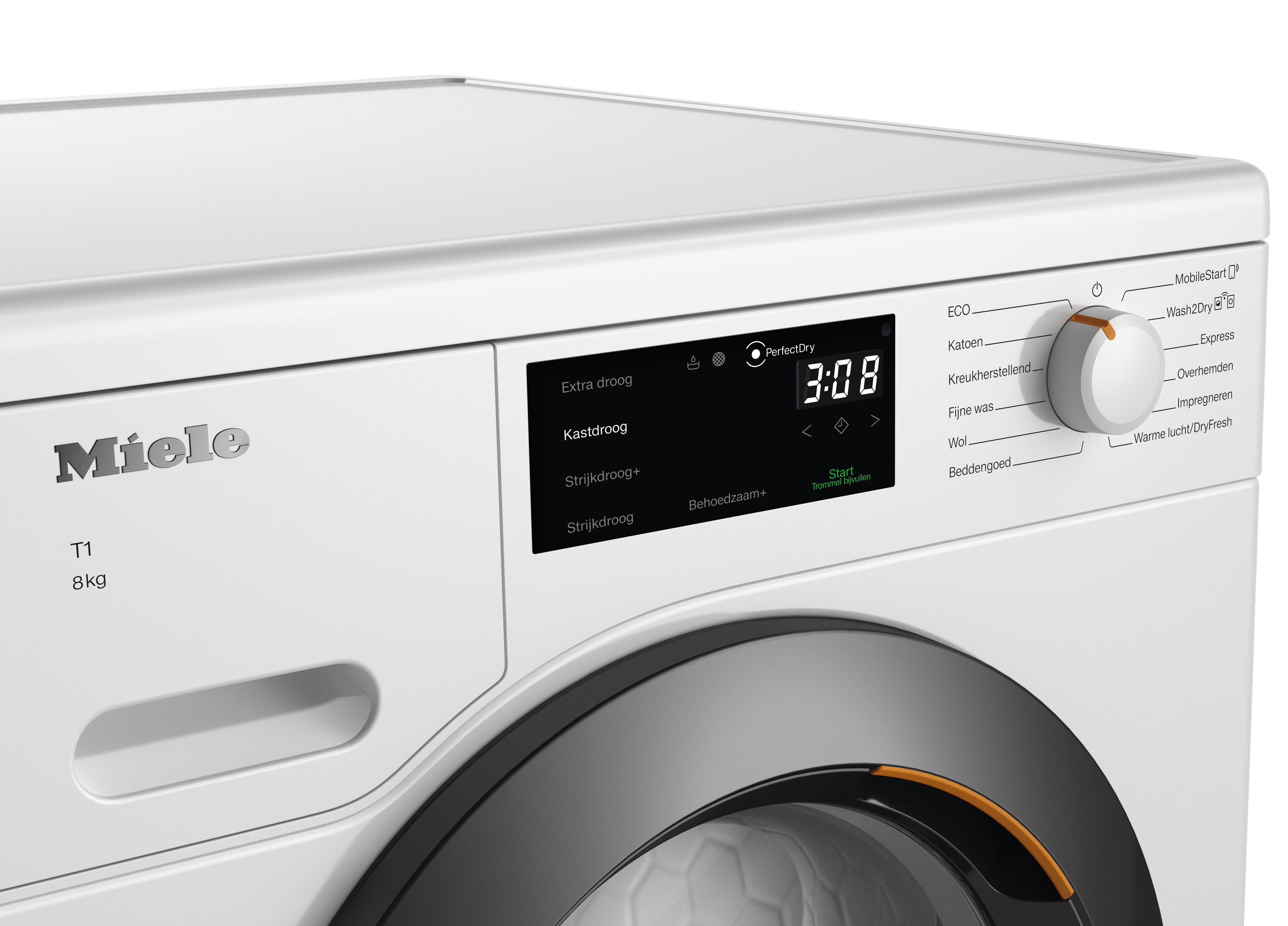 Miele - TEC648WP 8kg – Drogers - 3 Miele - TEC648WP 8kg – Drogers - 3