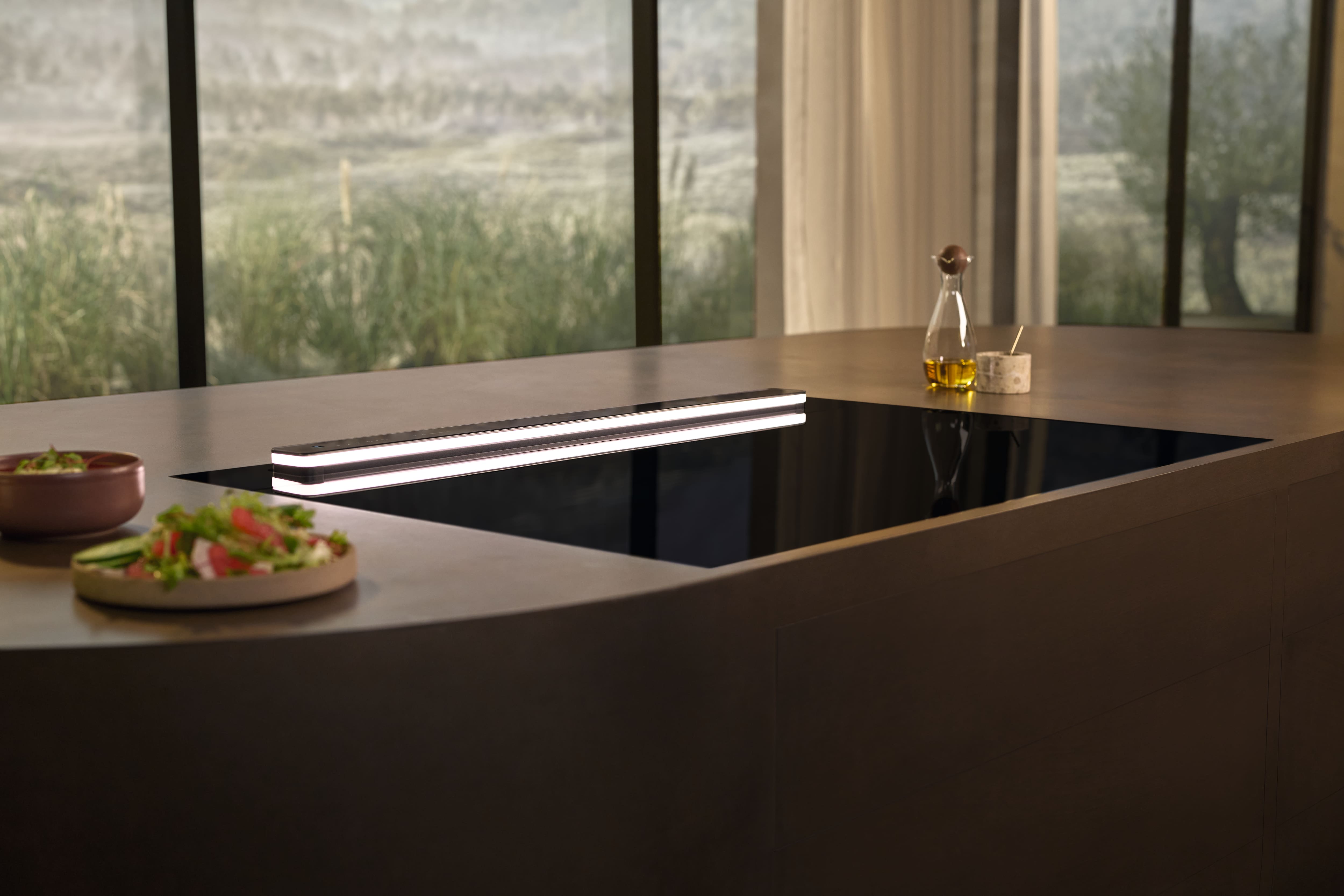 DAD Downdraft - Hood in motion DAD Downdraft - Hood in motion