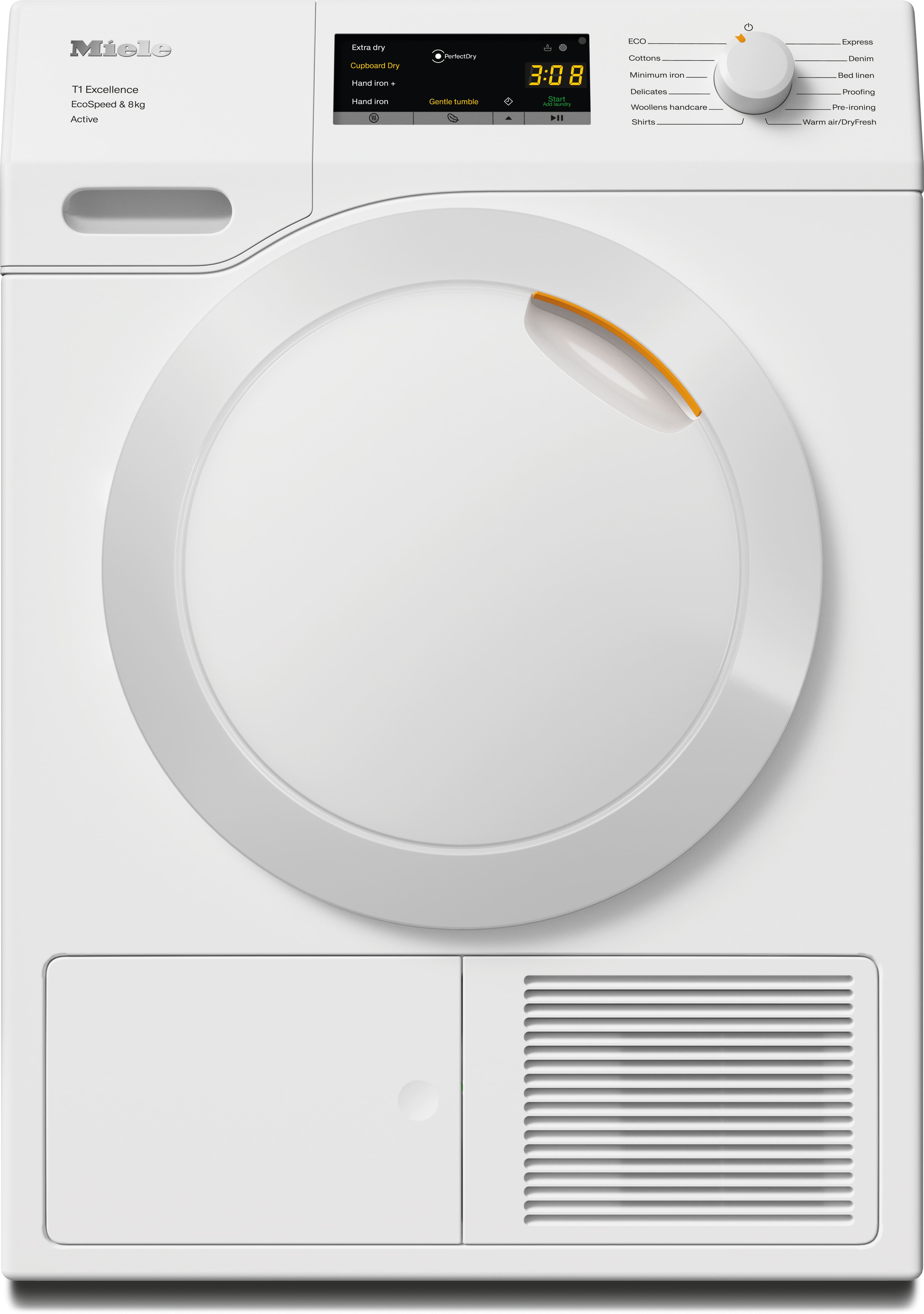 Miele - TEA535WP 8kg Active – Veļas žāvētāji - 1 Miele - TEA535WP 8kg Active – Veļas žāvētāji - 1