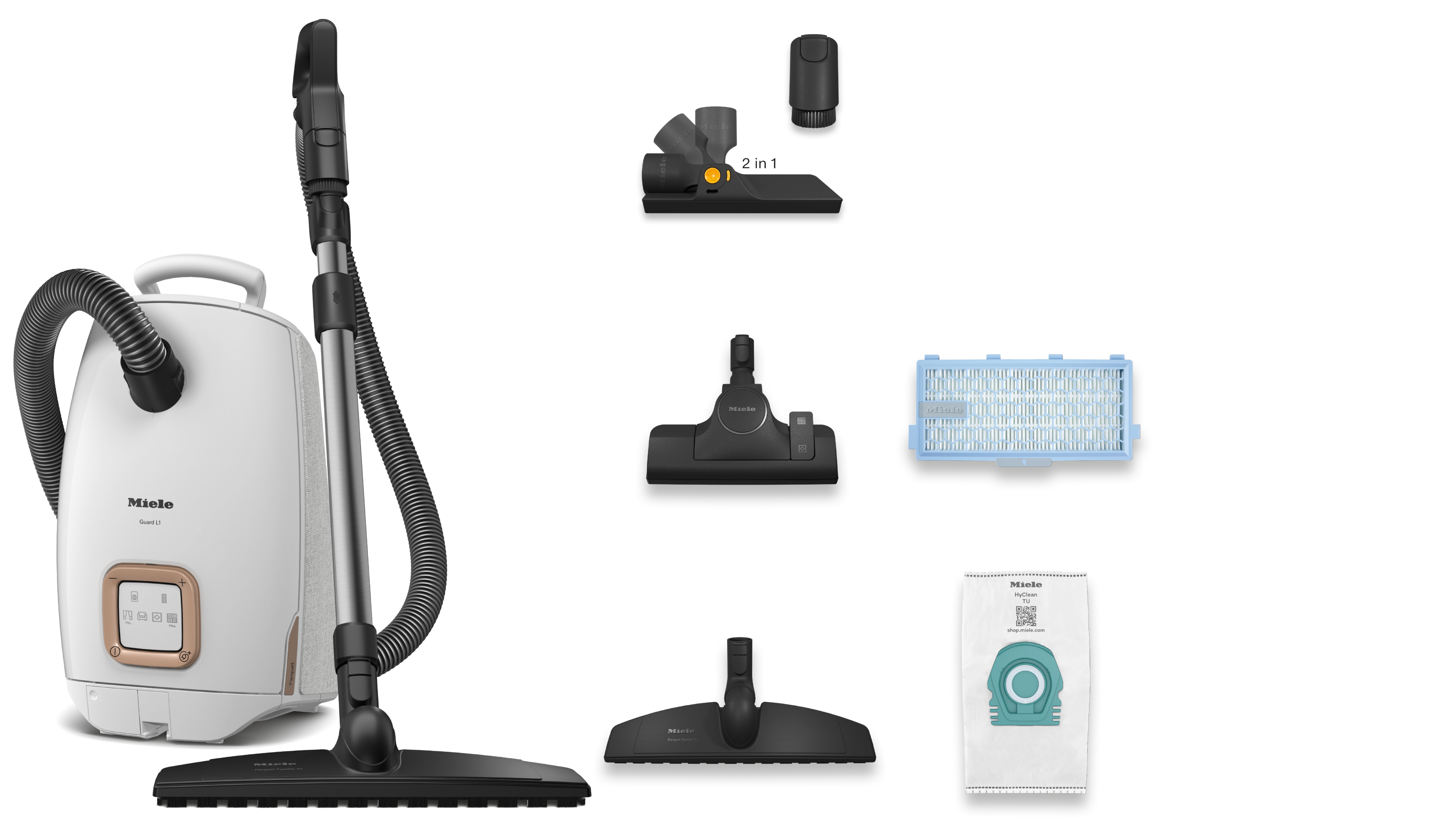 Vacuum cleaners - Cylinder vacuum cleaners with bag - Guard L1 Parquet XL Vacuum cleaners - Cylinder vacuum cleaners with bag - Guard L1 Parquet XL
