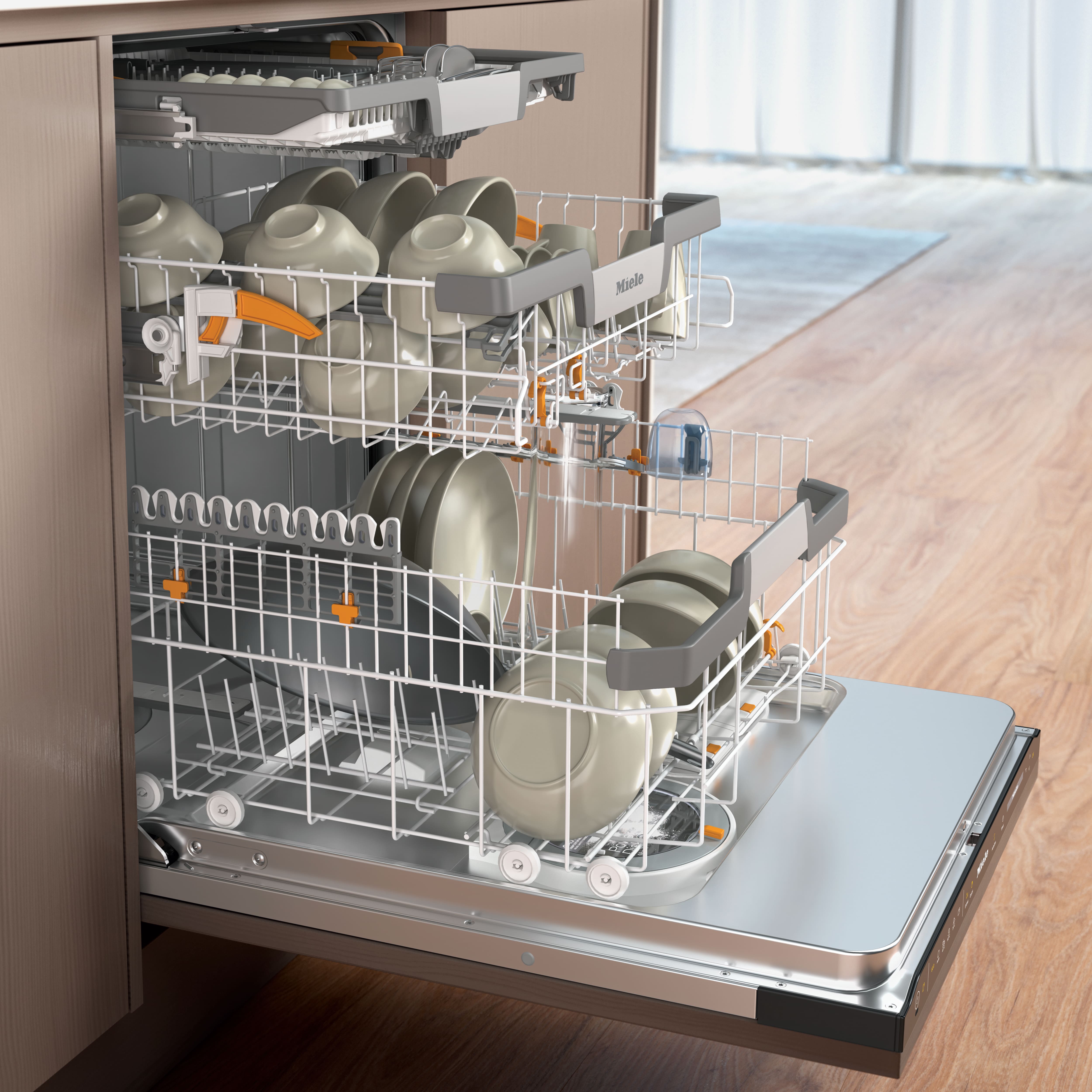 Miele - G 7659 C SCVi XXL AutoDos オブシディアンブラック – ビルトイン食器洗い機 - 3