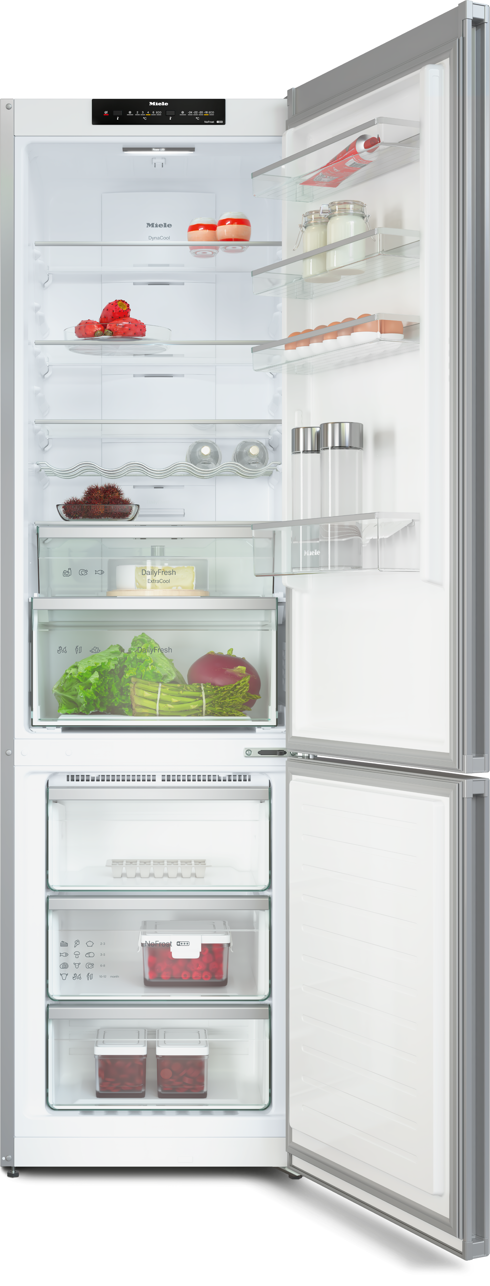 Miele - KFN 4394 ED Stållook – Køle- og fryseskabe - 2 Miele - KFN 4394 ED Stållook – Køle- og fryseskabe - 2