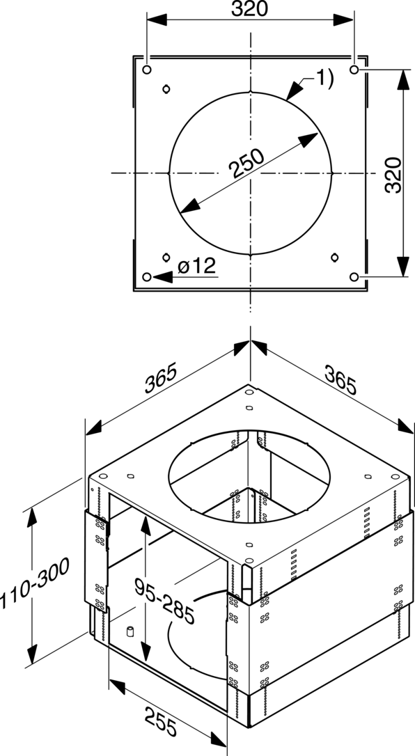 Installation drawing