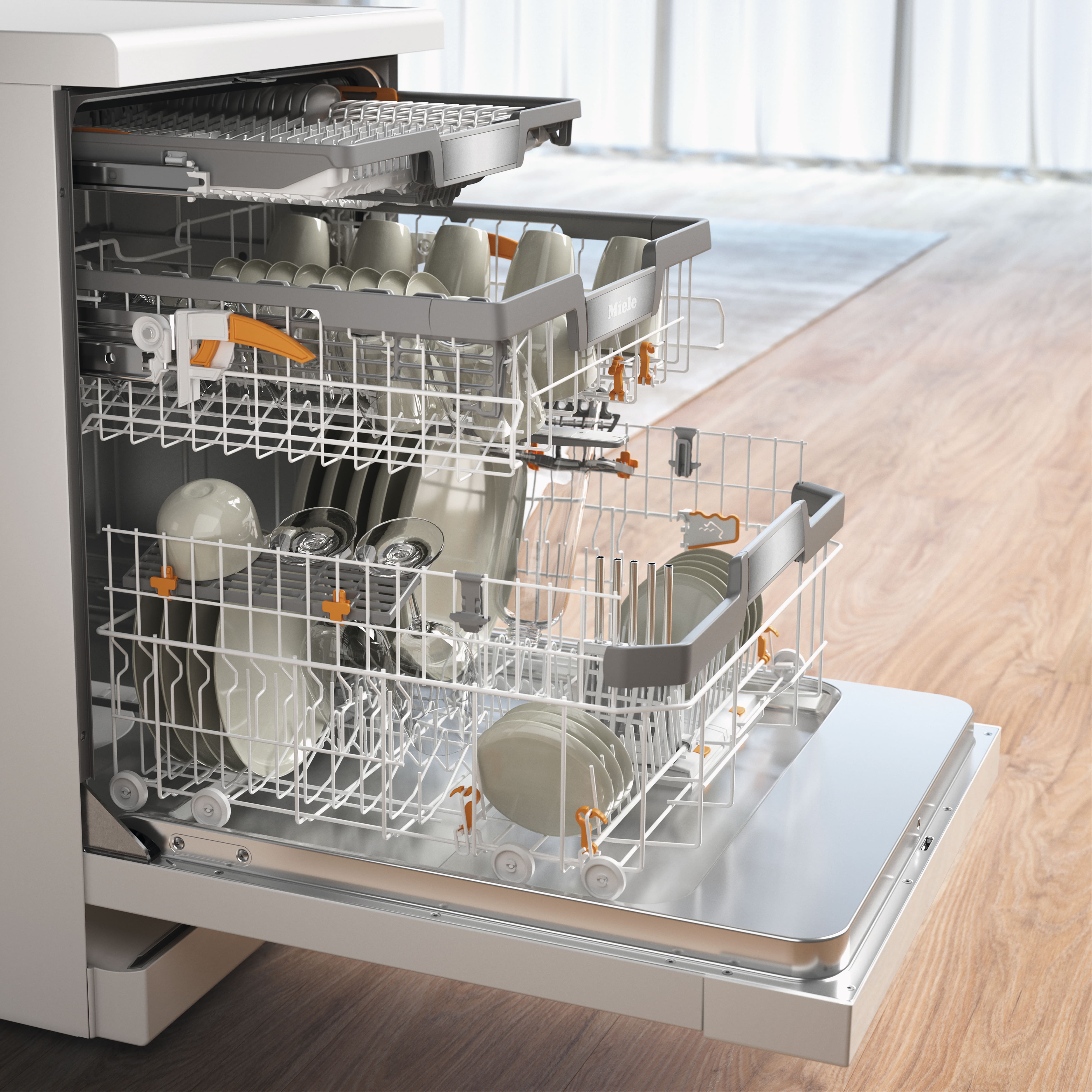 Miele - G 7233 SC E Brillantweiß – Geschirrspüler - 5 Miele - G 7233 SC E Brillantweiß – Geschirrspüler - 5