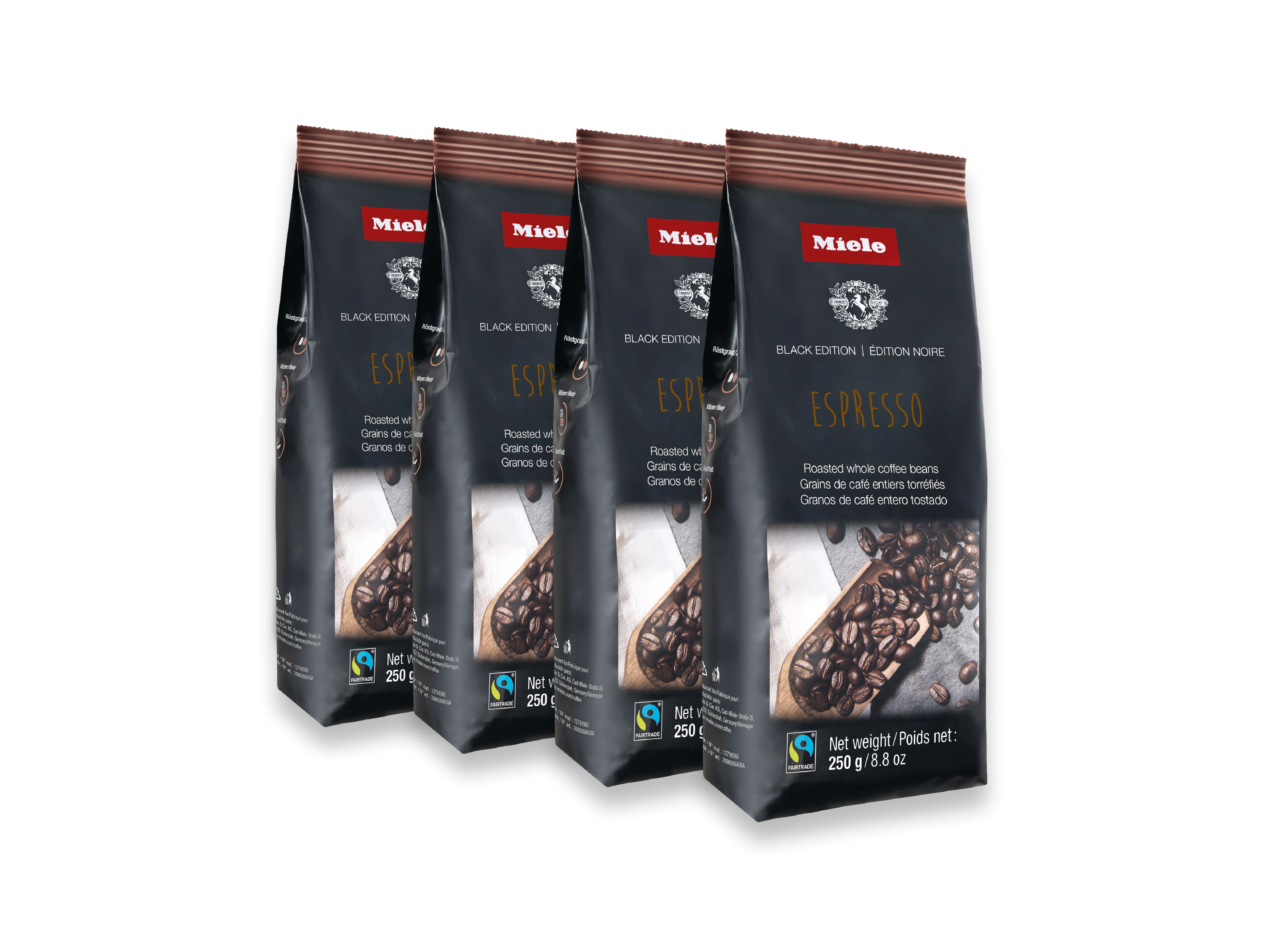 Miele - ESPRESSO 4x250g – Coffee beans - 2