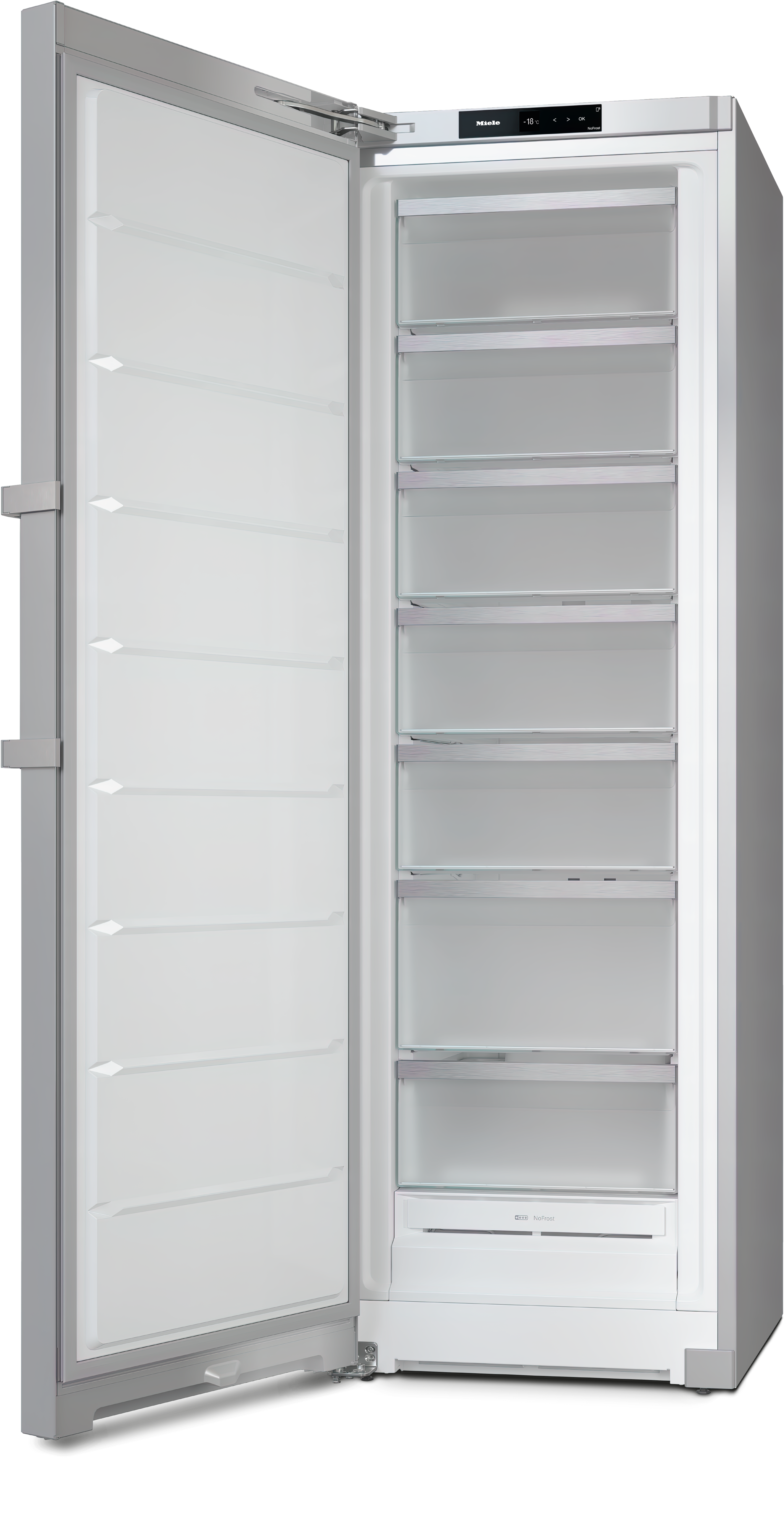 Miele - FNS 4782 E Stainless steel/CleanSteel – Freestanding freezer - 3 Miele - FNS 4782 E Stainless steel/CleanSteel – Freestanding freezer - 3
