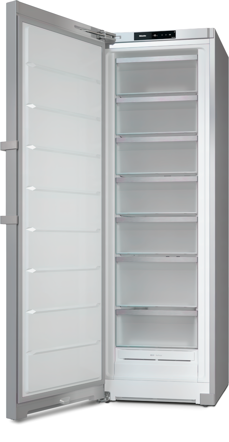 FNS 4782 EDT CS Freestanding freezer product photo Front View2 ZOOM