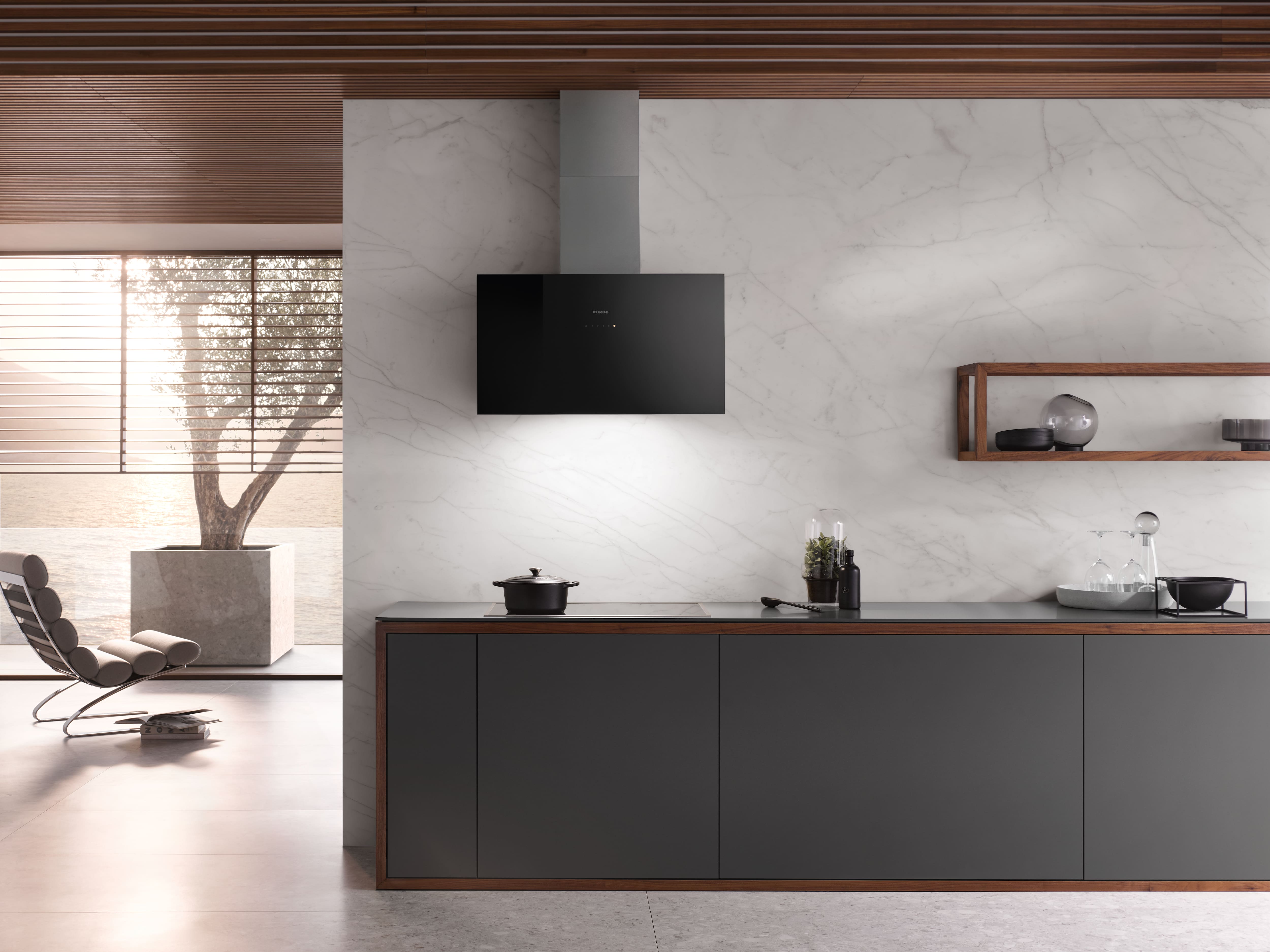 Miele - DA 9091 W Screen Обсидіаново-чорний – Кухонні витяжки - 4 Miele - DA 9091 W Screen Обсидіаново-чорний – Кухонні витяжки - 4