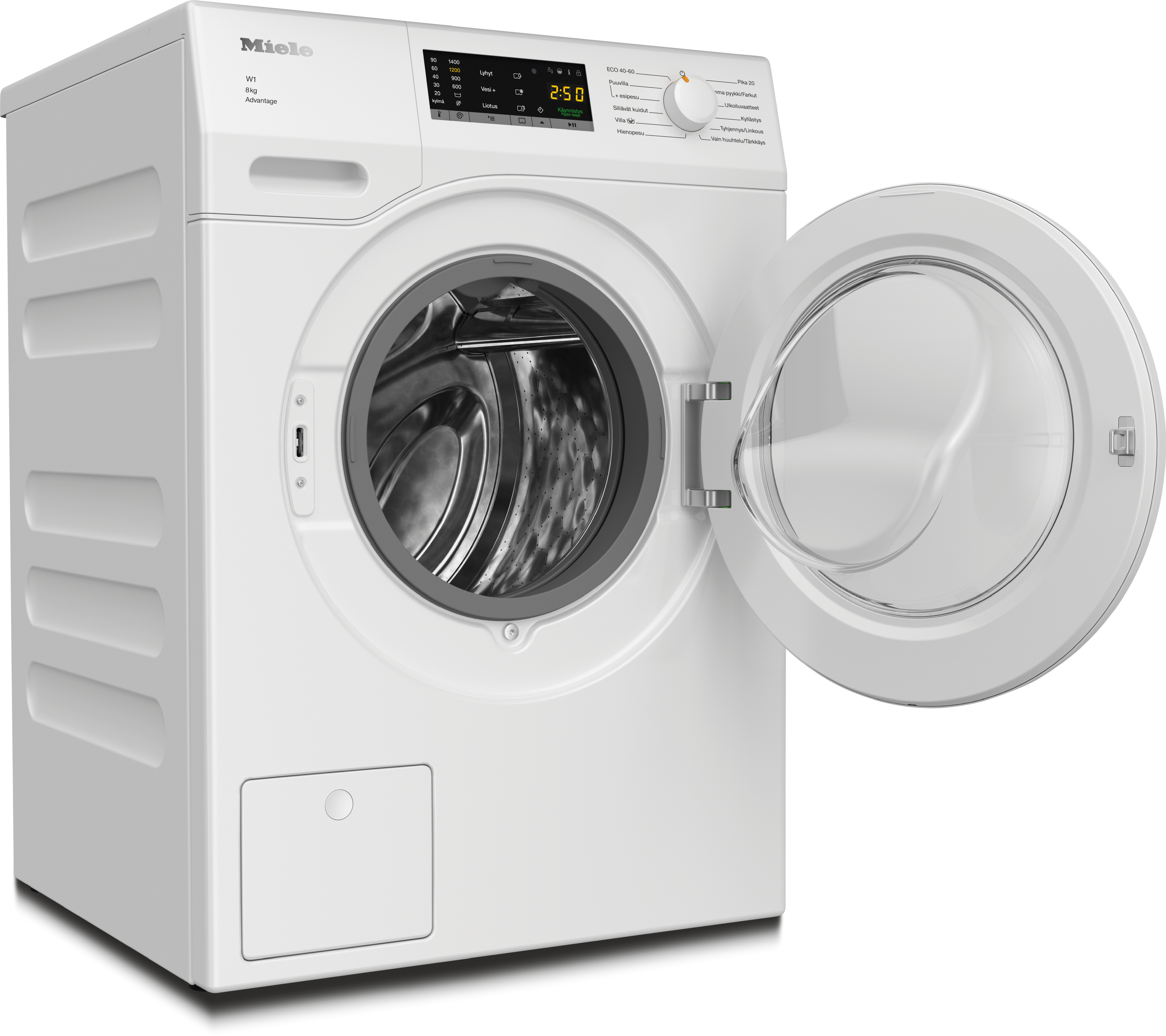 Miele - WCA132 WCS 8kg Advantage – Pyykinpesukoneet - 2