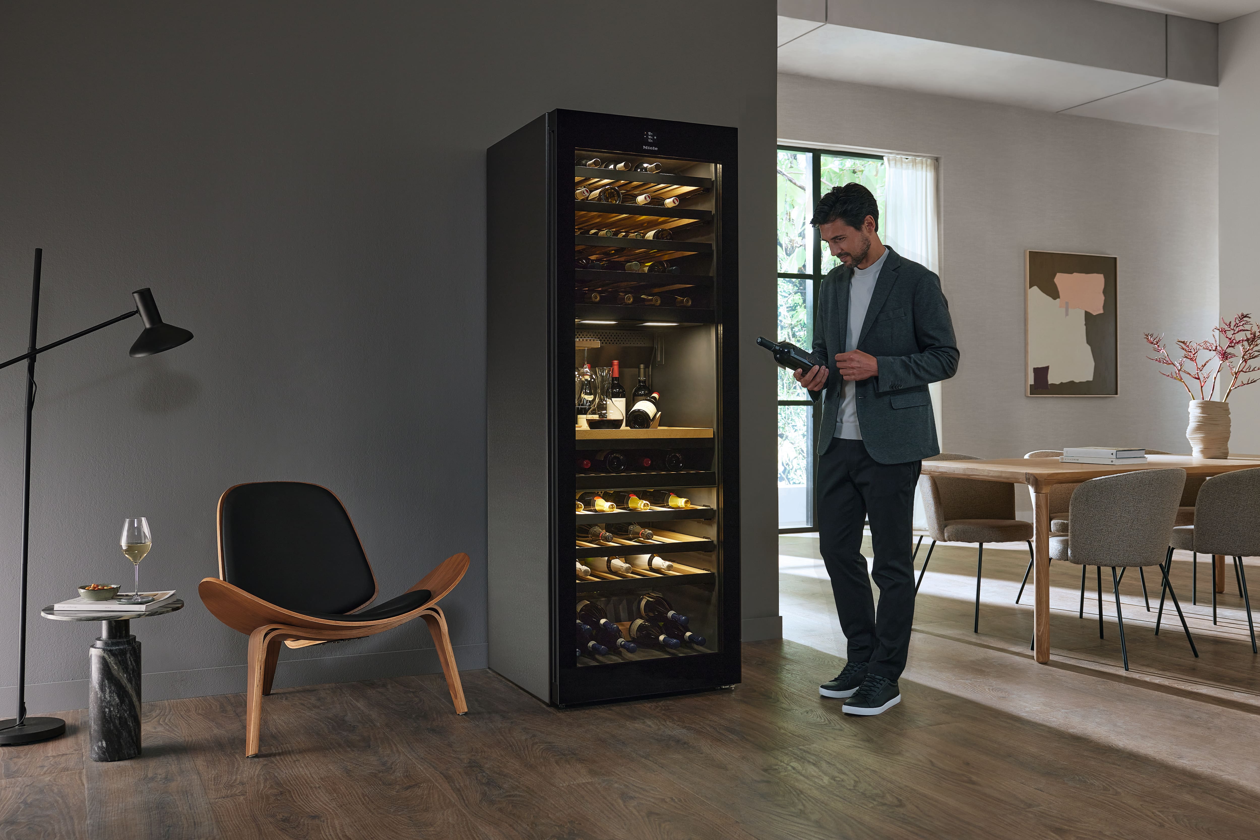 Miele - KWT 4999 F Γυαλί σε μαύρο obsidian – Συντηρητές κρασιών - 5