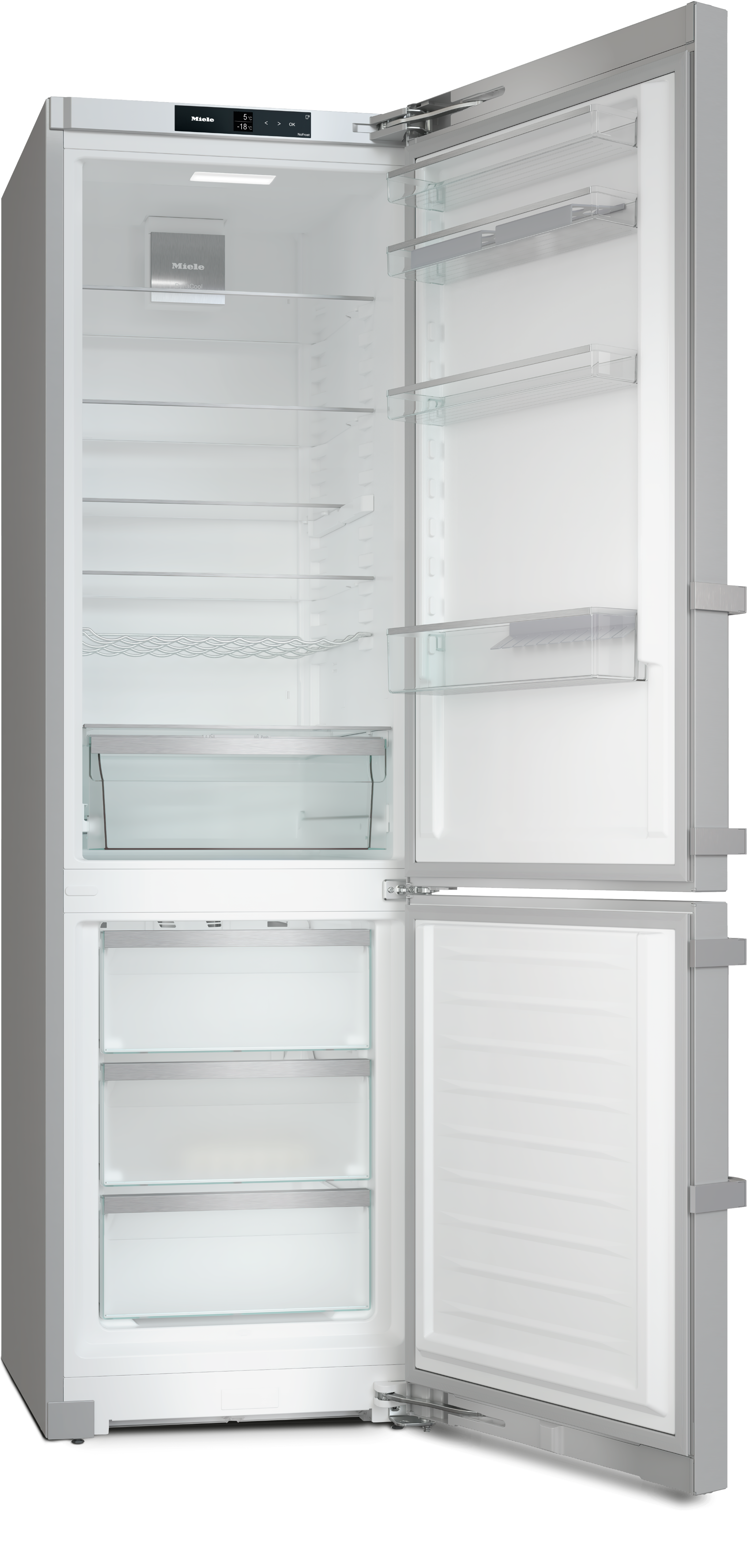 Miele - KFN 4795 AD Rostfritt stål/CleanSteel – Kyl- och frysskåp - 3 Miele - KFN 4795 AD Rostfritt stål/CleanSteel – Kyl- och frysskåp - 3