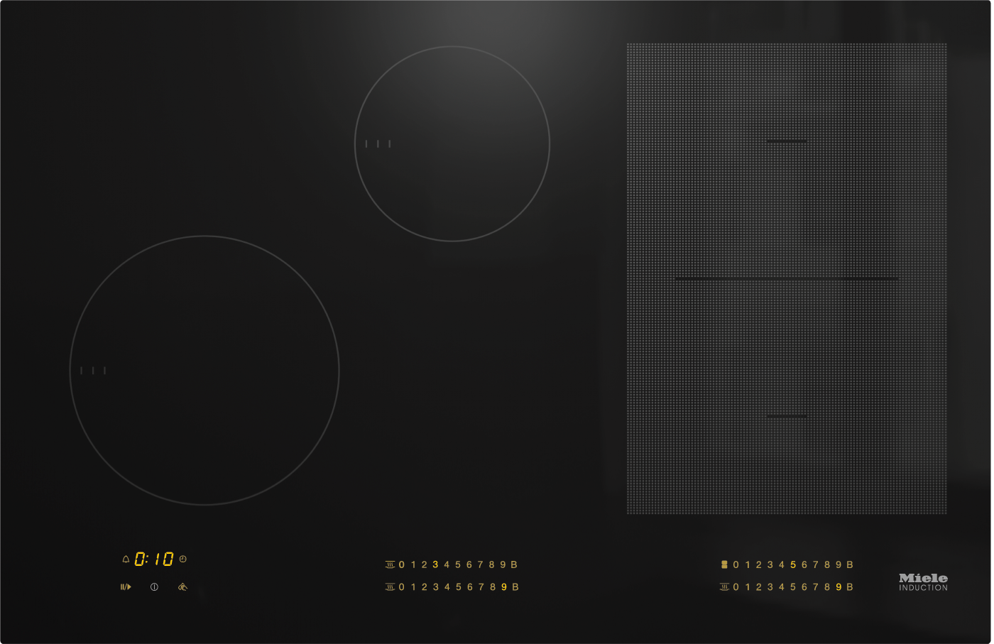 KM 7574 FL - Induction cooktop Factual image