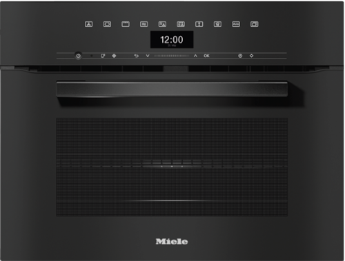 H 7440 BM VitroLine Obsidian Black Speed Oven product photo