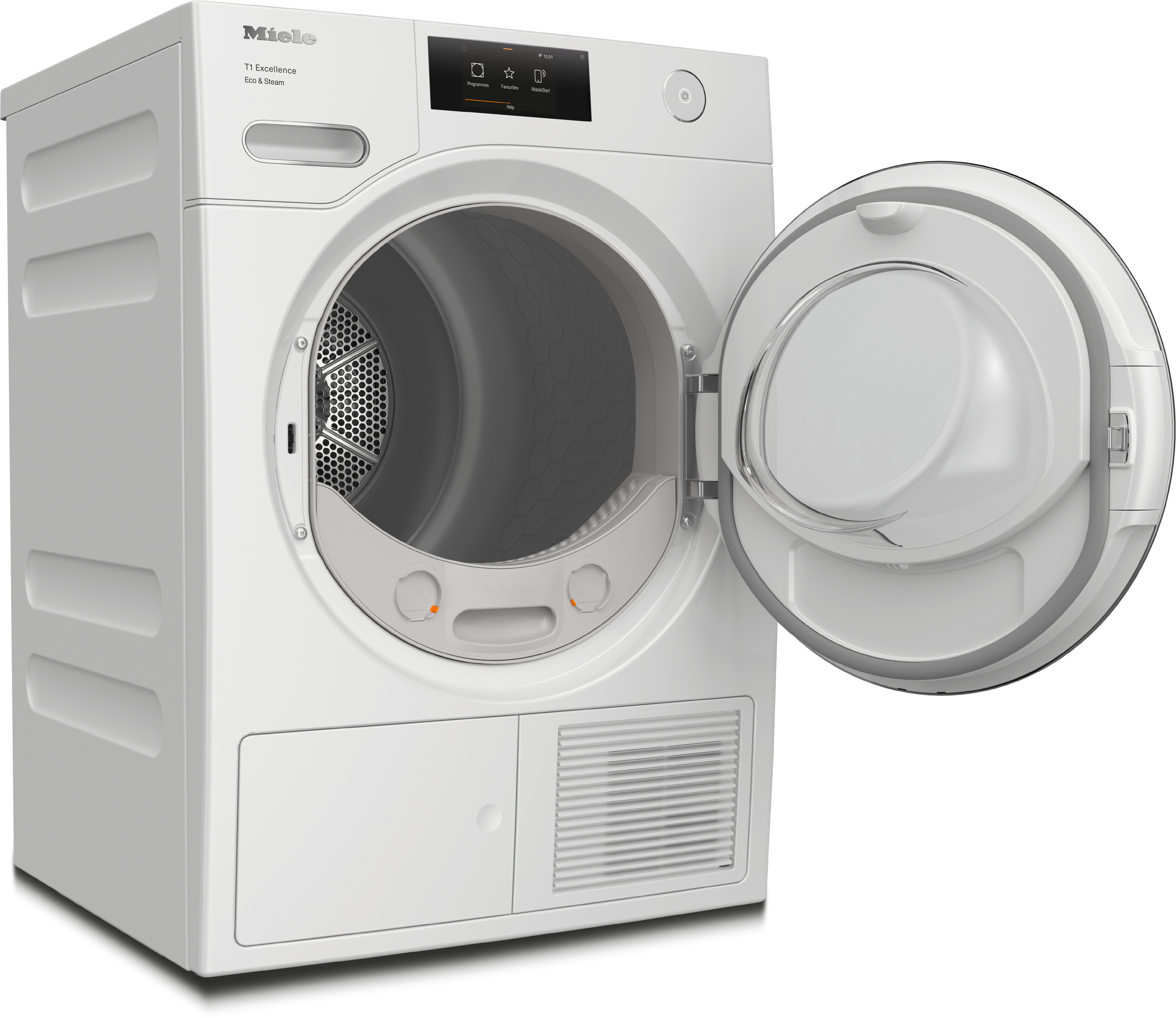 Miele - TXR960WP Eco&Steam – Heat Pump Dryers - 2 Miele - TXR960WP Eco&Steam – Heat Pump Dryers - 2