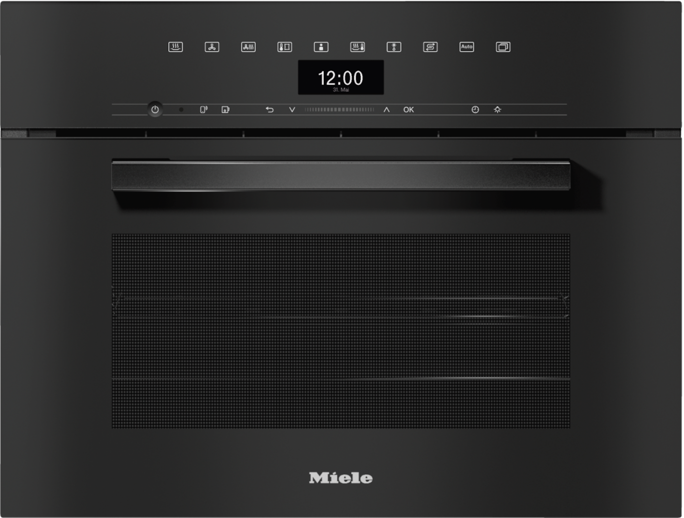 DGC 7440 HC Pro OBSW Black Combi steam oven product photo