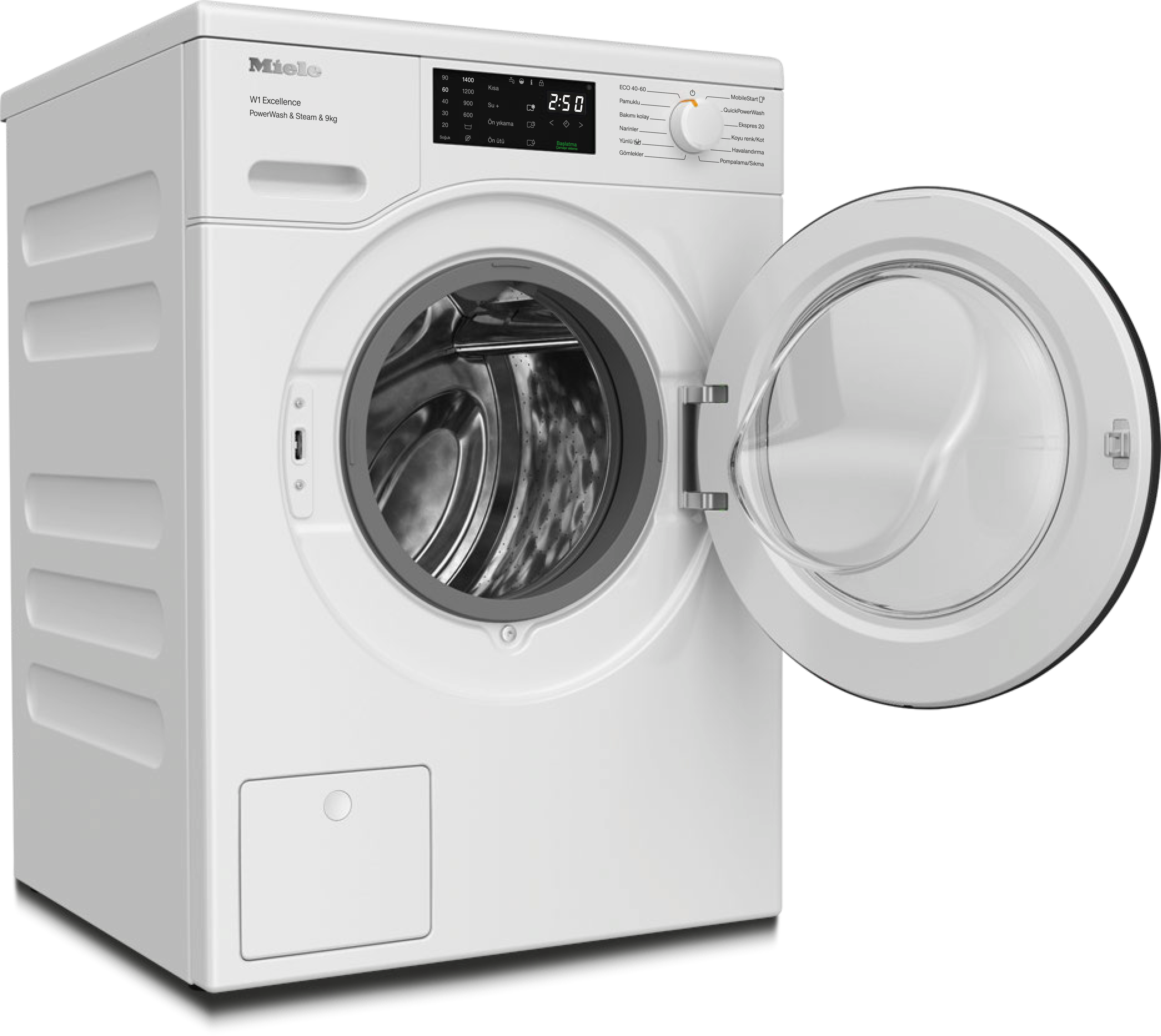 Miele - WED385 WCS PWash&Steam&9kg – Çamaşır makineleri - 2 Miele - WED385 WCS PWash&Steam&9kg – Çamaşır makineleri - 2