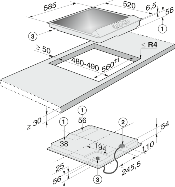 Installation drawing