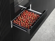 ESW 7010 Obsidian Black Gourmet Warming Drawer product photo Laydowns Back View S