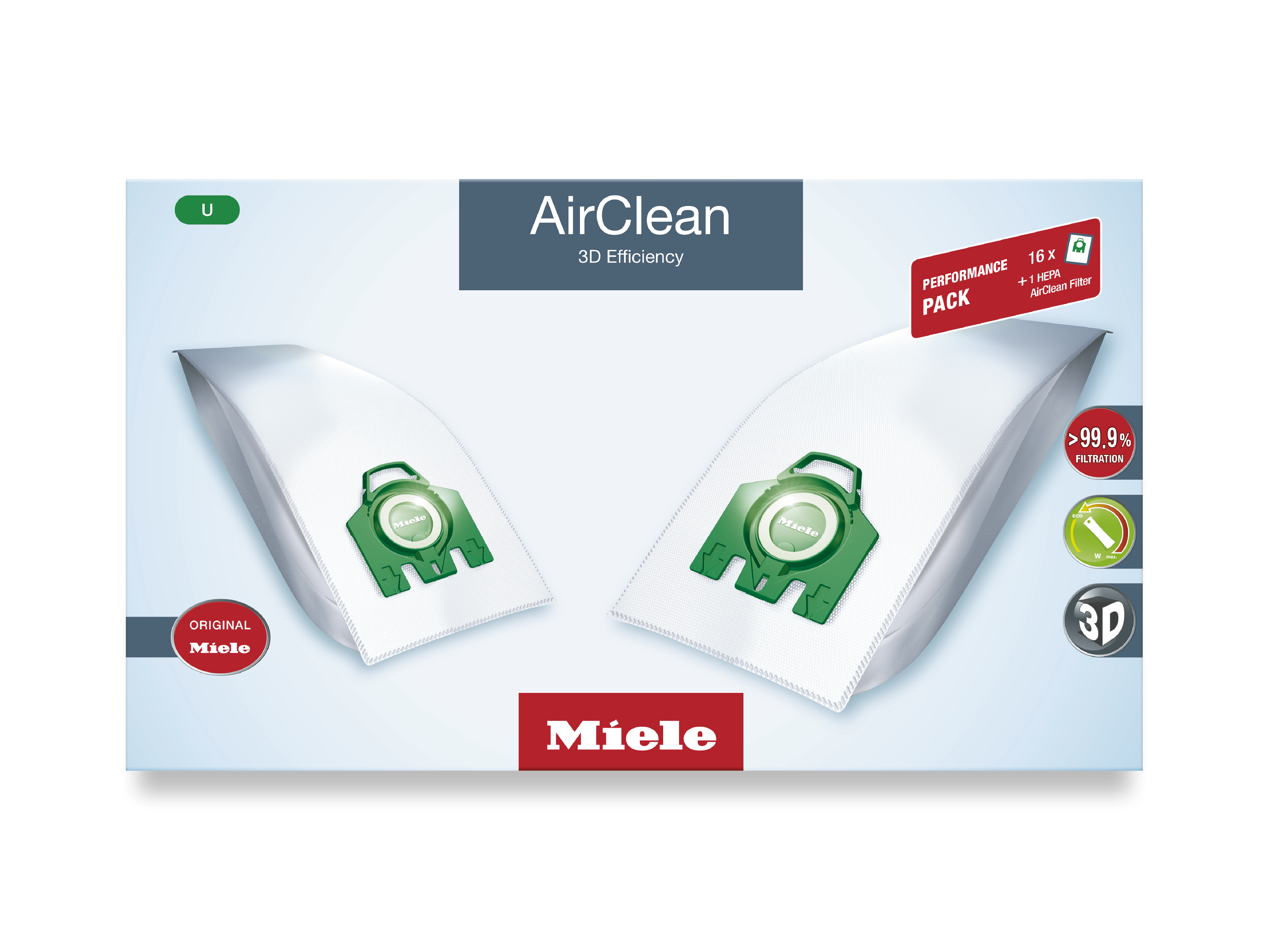 U HA30 Performance AirClean 3D U HA30 Performance AirClean 3D