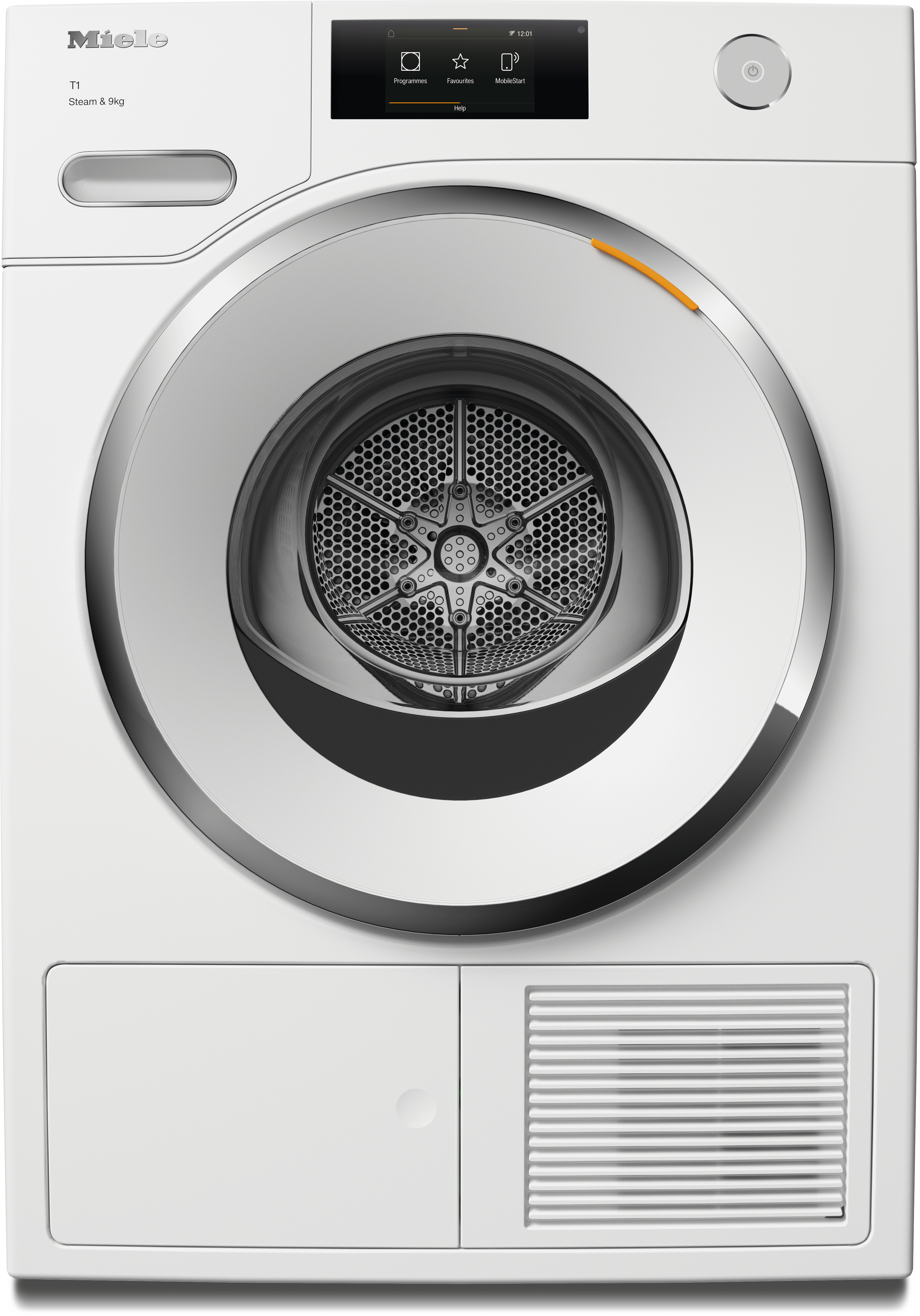 Miele - TWR780WP Eco&Steam&9kg Lotus white – Tumble dryers - 1 Miele - TWR780WP Eco&Steam&9kg Lotus white – Tumble dryers - 1