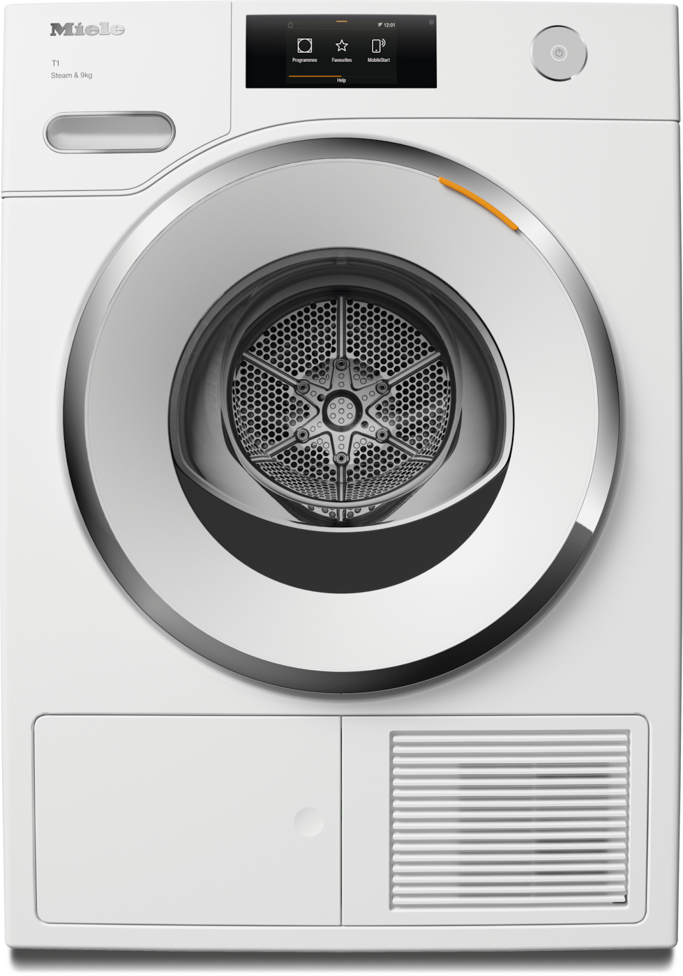 TWR780WP Steam&9kg - T1 heat-pump dryer: Factual image