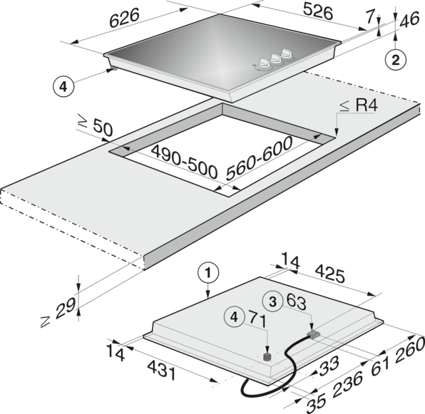 Installation drawing