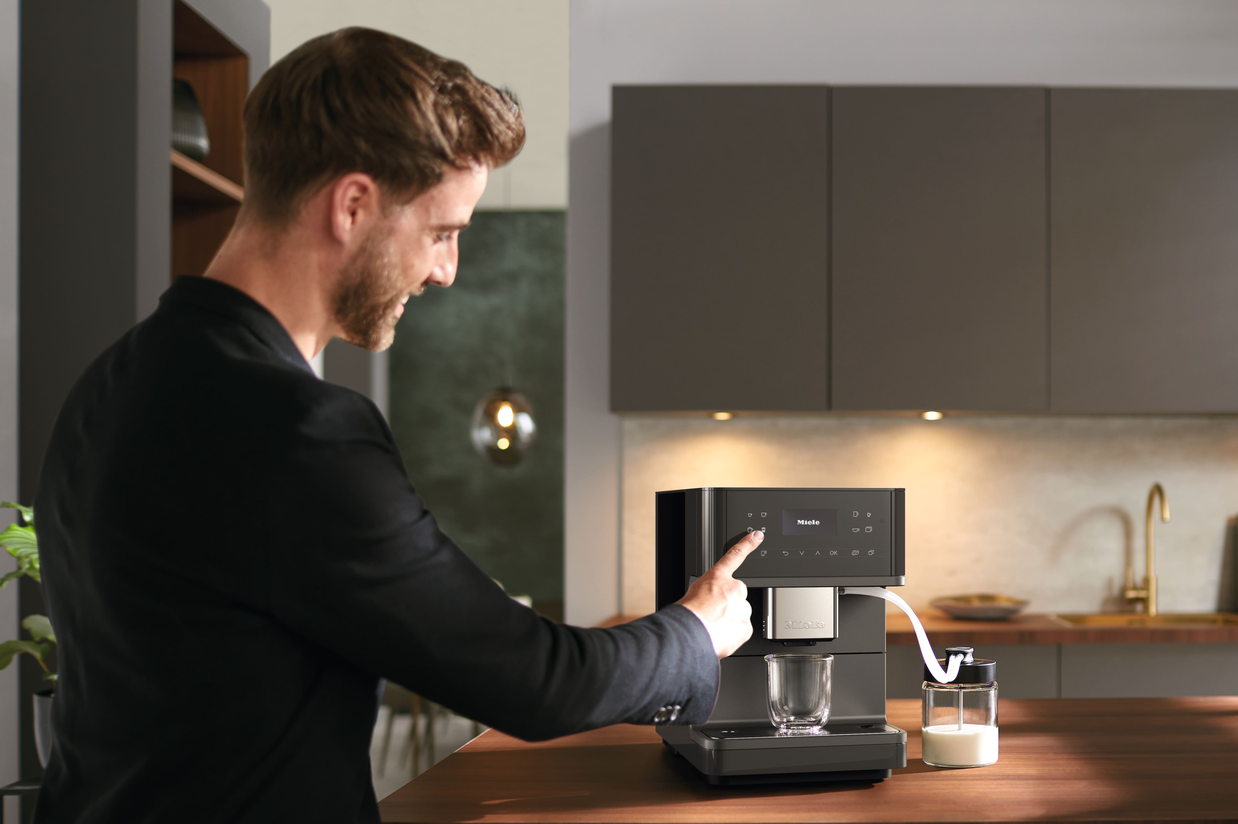 Miele - CM 6560 MilkPerfection Grafitgrå (PF) – Espressomaskiner - 9 Miele - CM 6560 MilkPerfection Grafitgrå (PF) – Espressomaskiner - 9