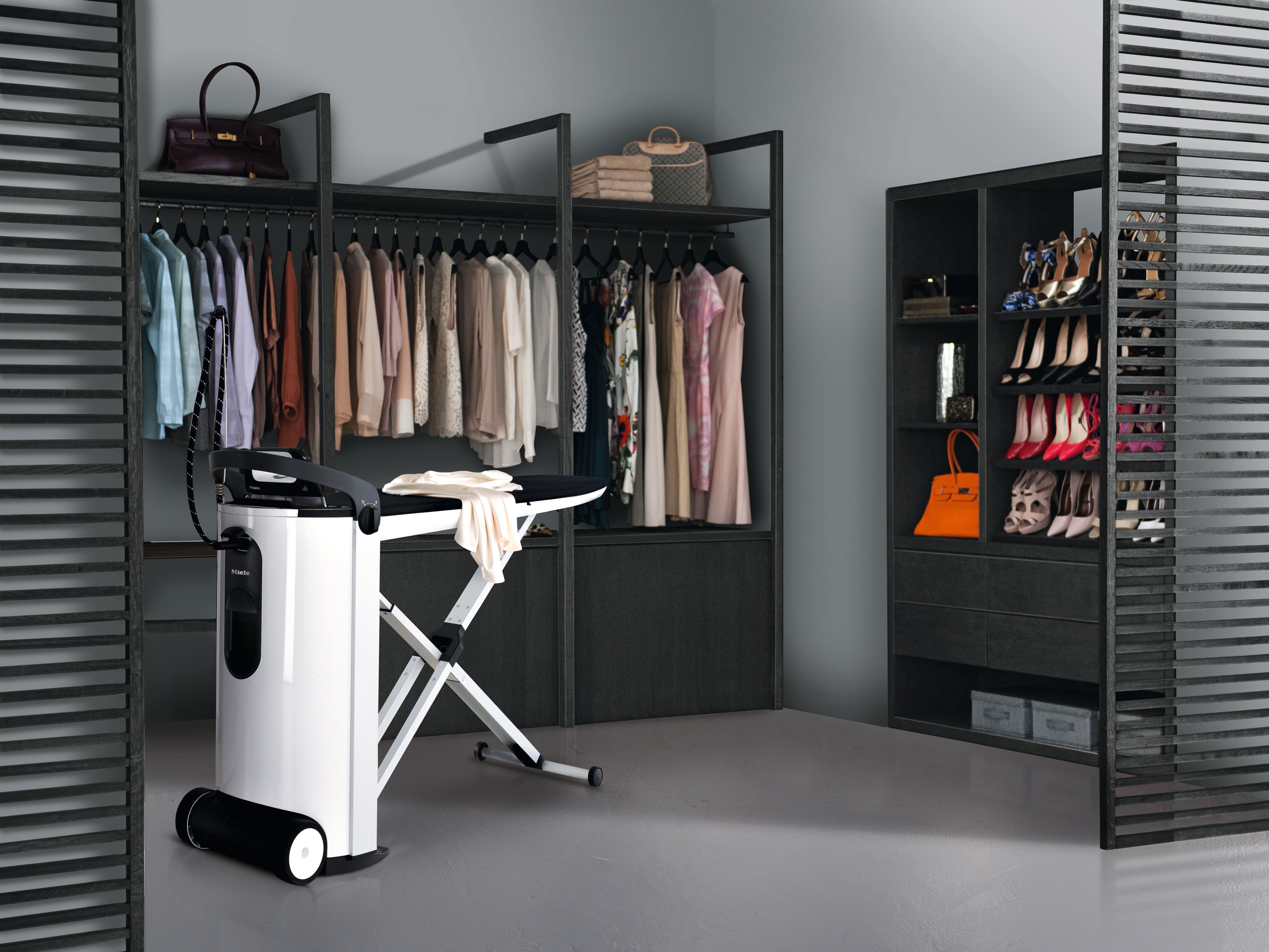 FashionMaster iron in closet FashionMaster iron in closet