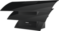 DA 7198 W Triple Black Wall mounted rangehood