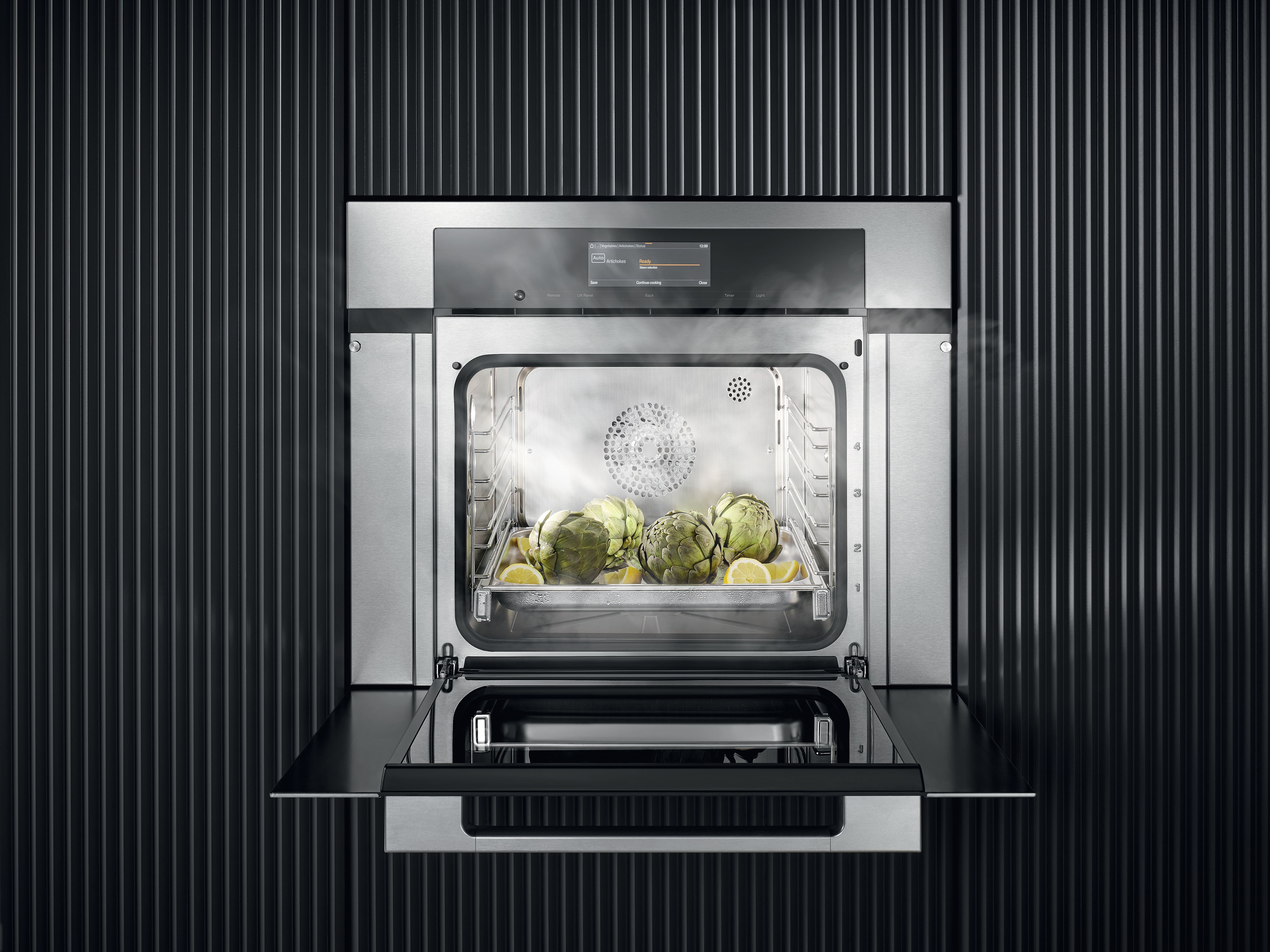 A great advantage: external steam A great advantage: external steam