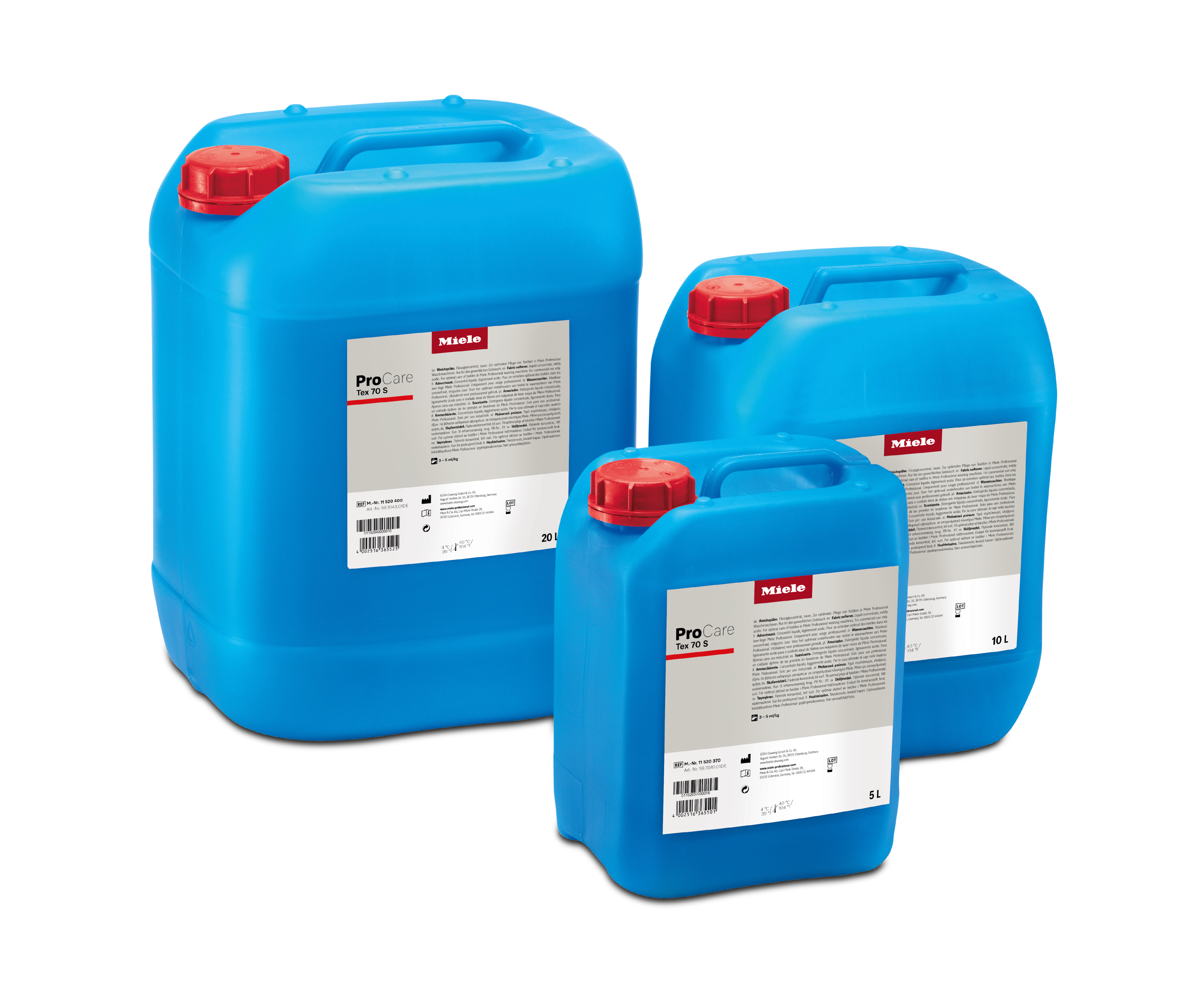 Miele - ProCare Tex 70 S - 5 l – Produit de lavage ProCare Tex - 2 Miele - ProCare Tex 70 S - 5 l – Produit de lavage ProCare Tex - 2