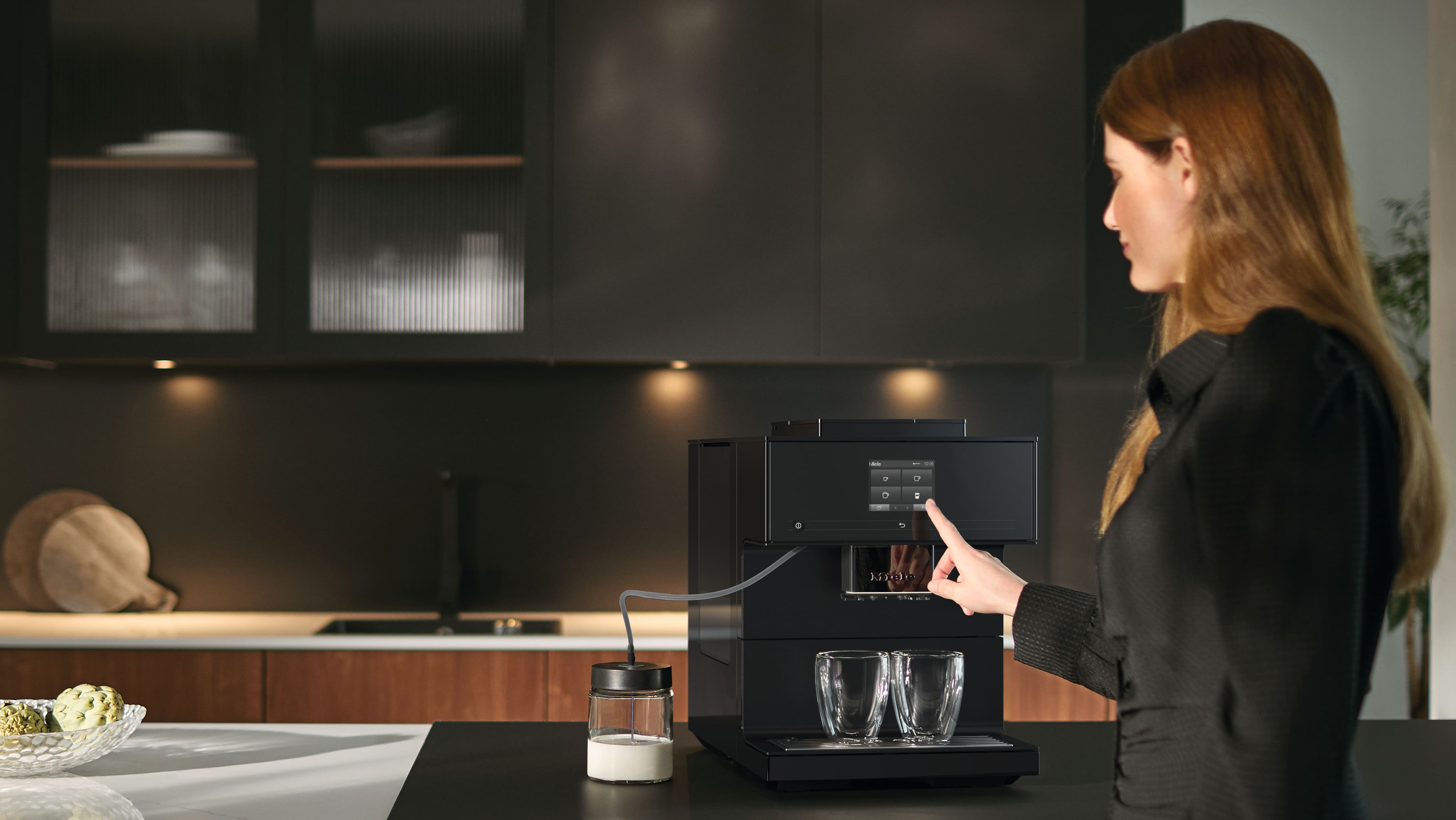 Miele - CM 7750 Obsidansvart matt – Kaffemaskiner - 5 Miele - CM 7750 Obsidansvart matt – Kaffemaskiner - 5
