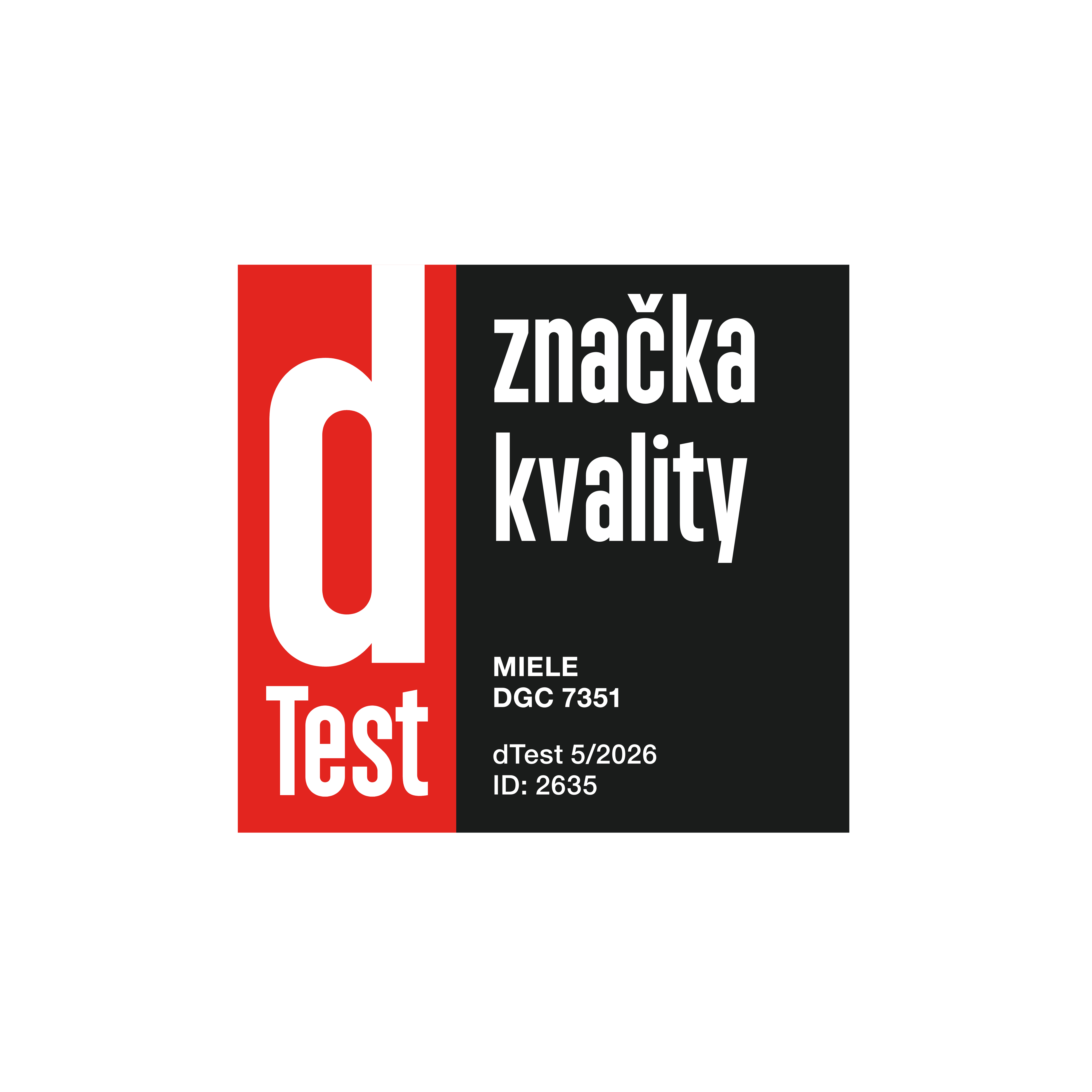 Award icon for DGC 7351 Obsidian černá