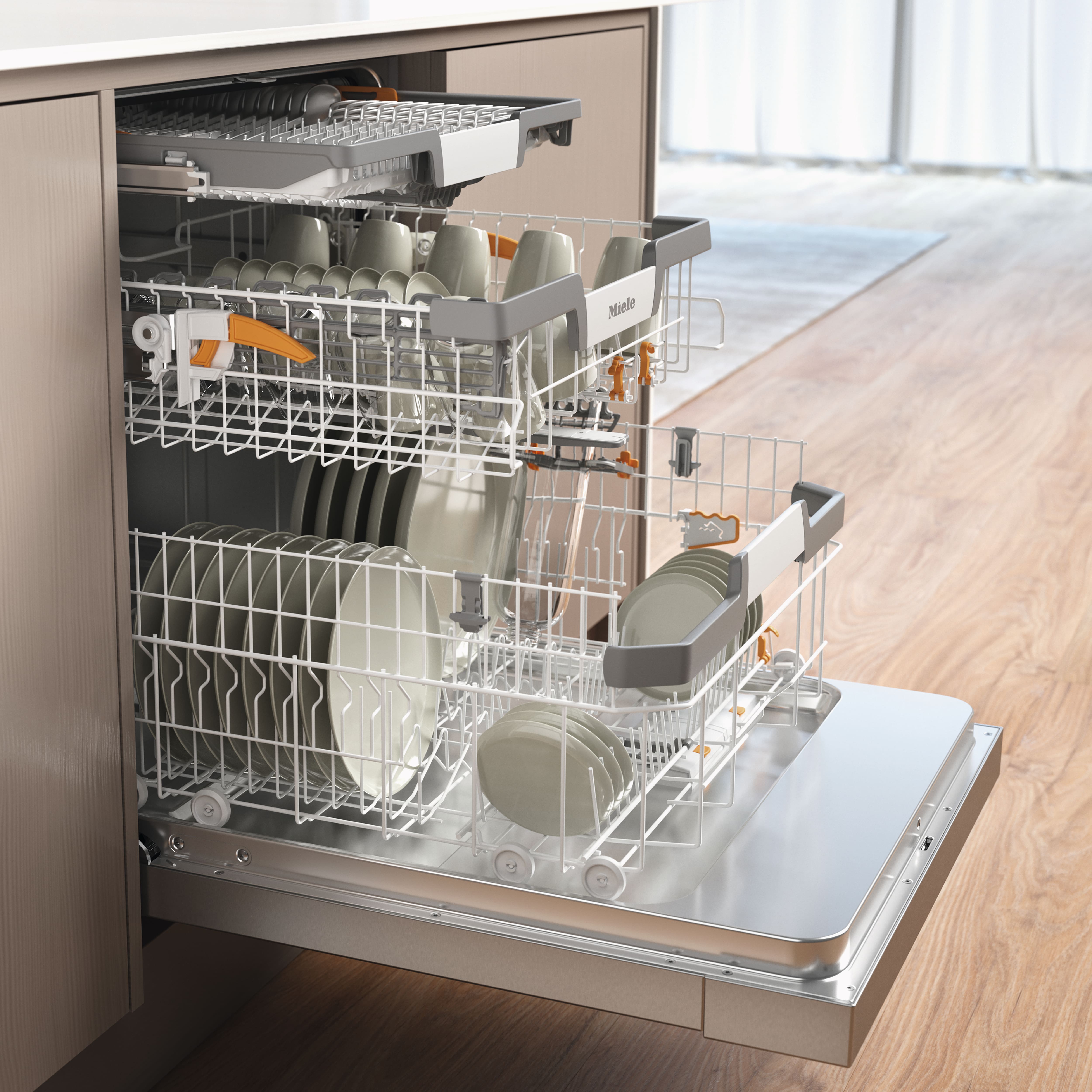 Miele - G 7210 SCU Inox/CleanSteel Inox antitrace – Lave-vaisselle - 3 Miele - G 7210 SCU Inox/CleanSteel Inox antitrace – Lave-vaisselle - 3
