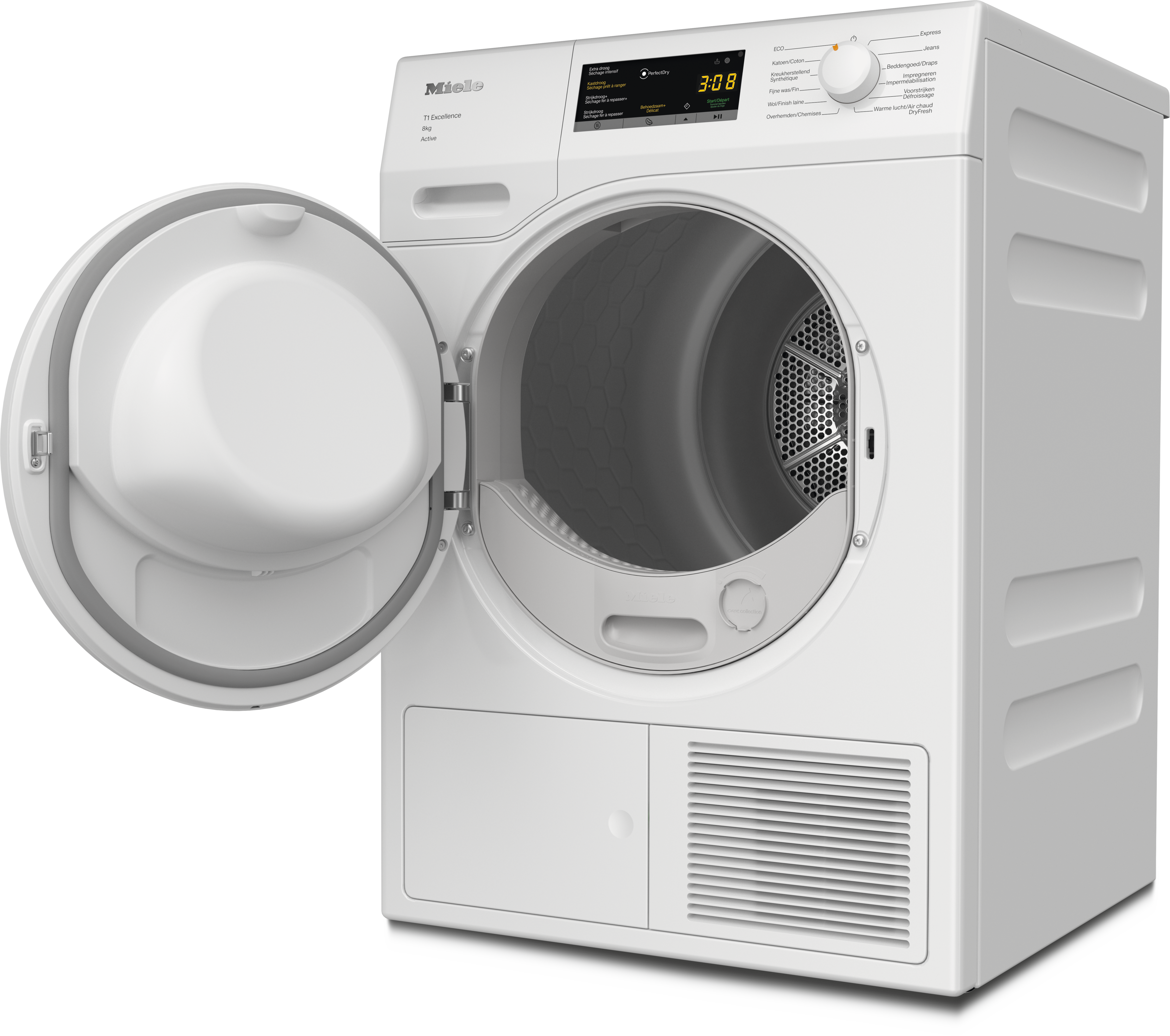 Miele - TEA535WP 8kg Active – Sèche-linge - 2 Miele - TEA535WP 8kg Active – Sèche-linge - 2