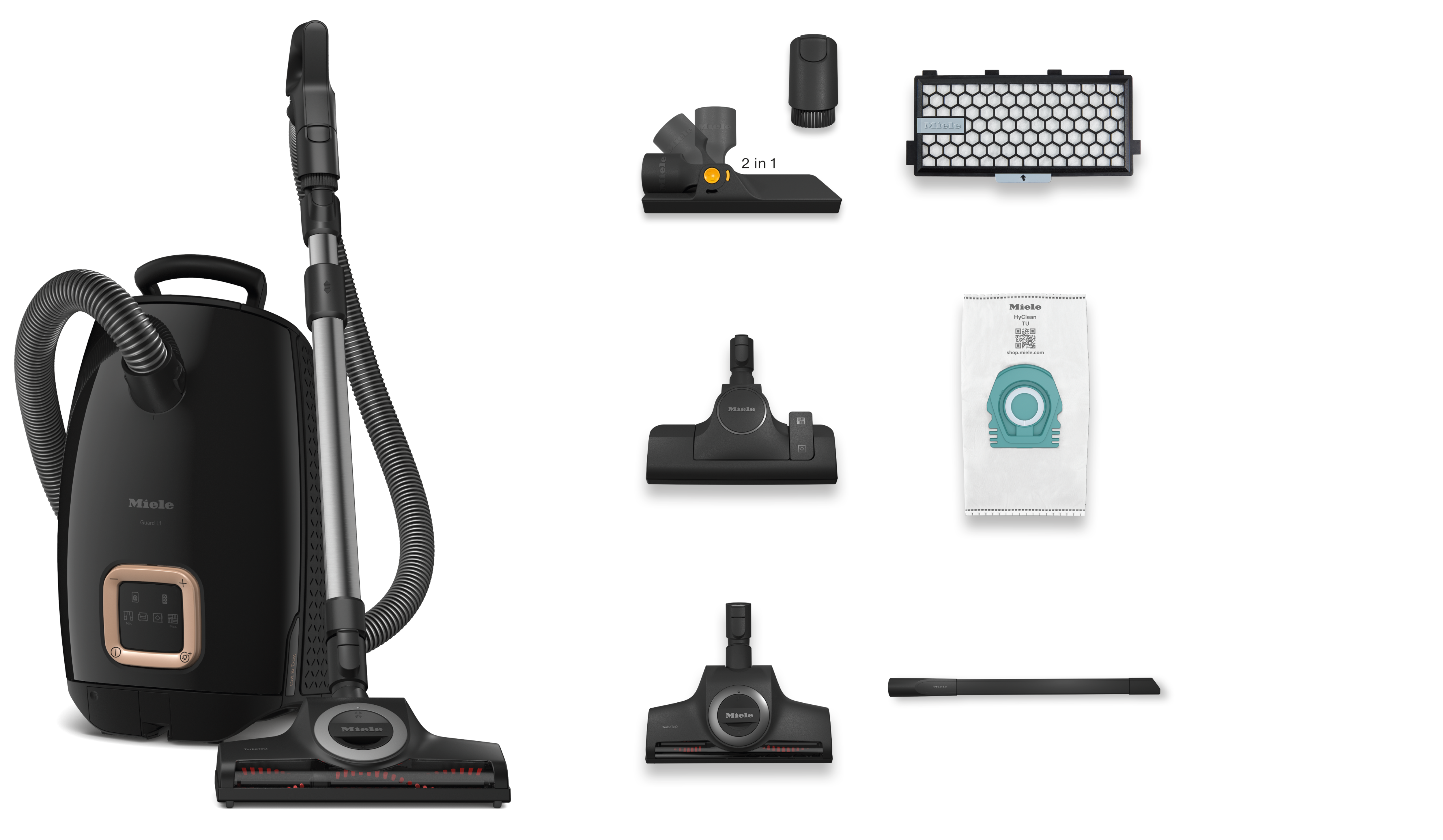 Miele - Guard L1 Cat & Dog Flex Noir obsidien – Aspirateurs - 2 Miele - Guard L1 Cat & Dog Flex Noir obsidien – Aspirateurs - 2