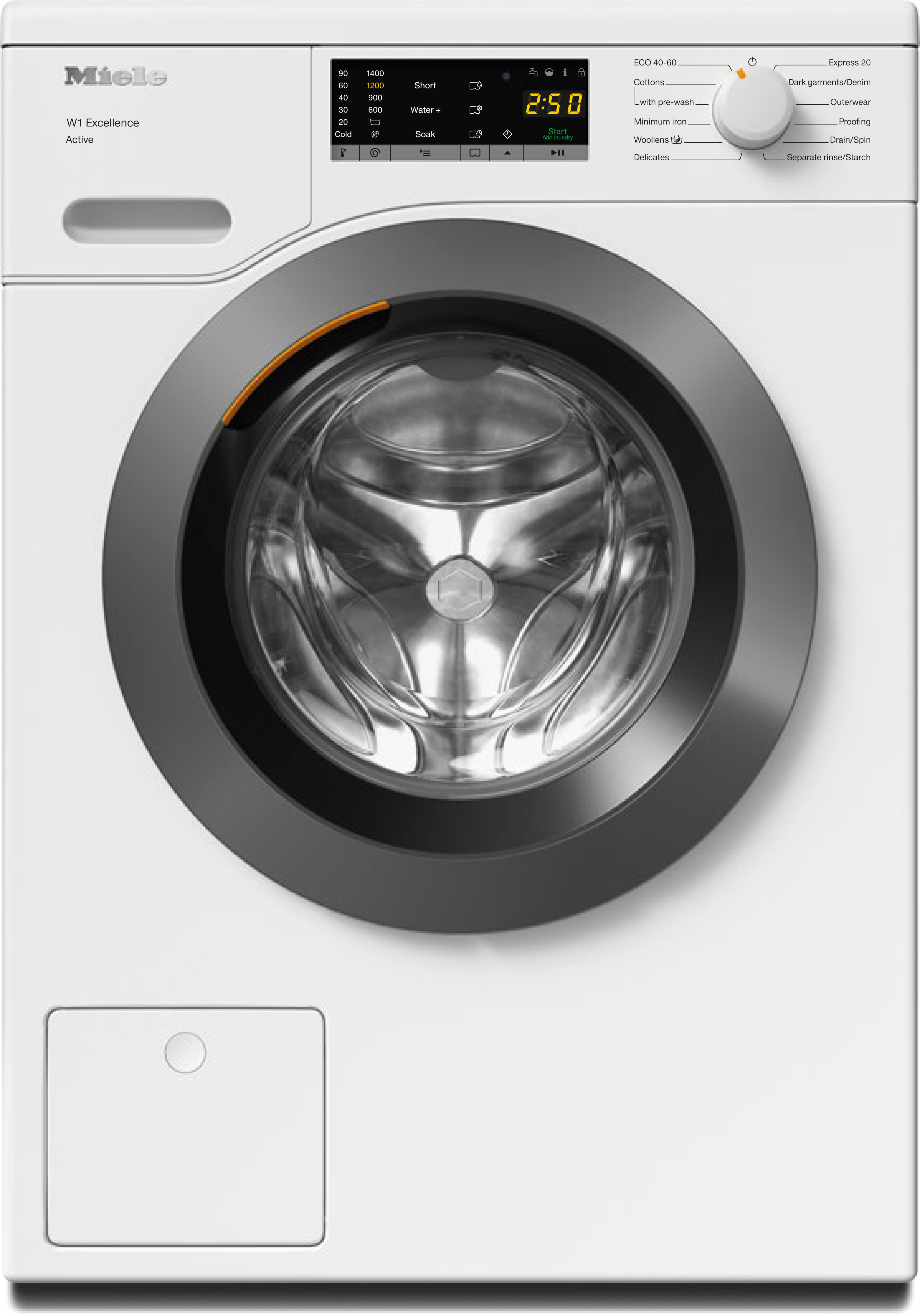 Miele - WEA025 WCS Active Lotus white – Washing machines - 1
