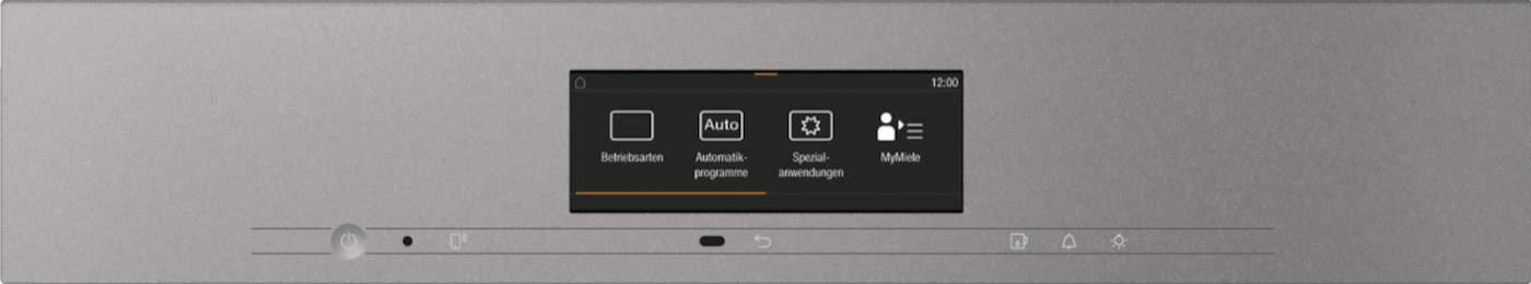 DGC 7840 HC Pro VitroLine Graphite Grey Combi Steam oven product photo View4 ZOOM