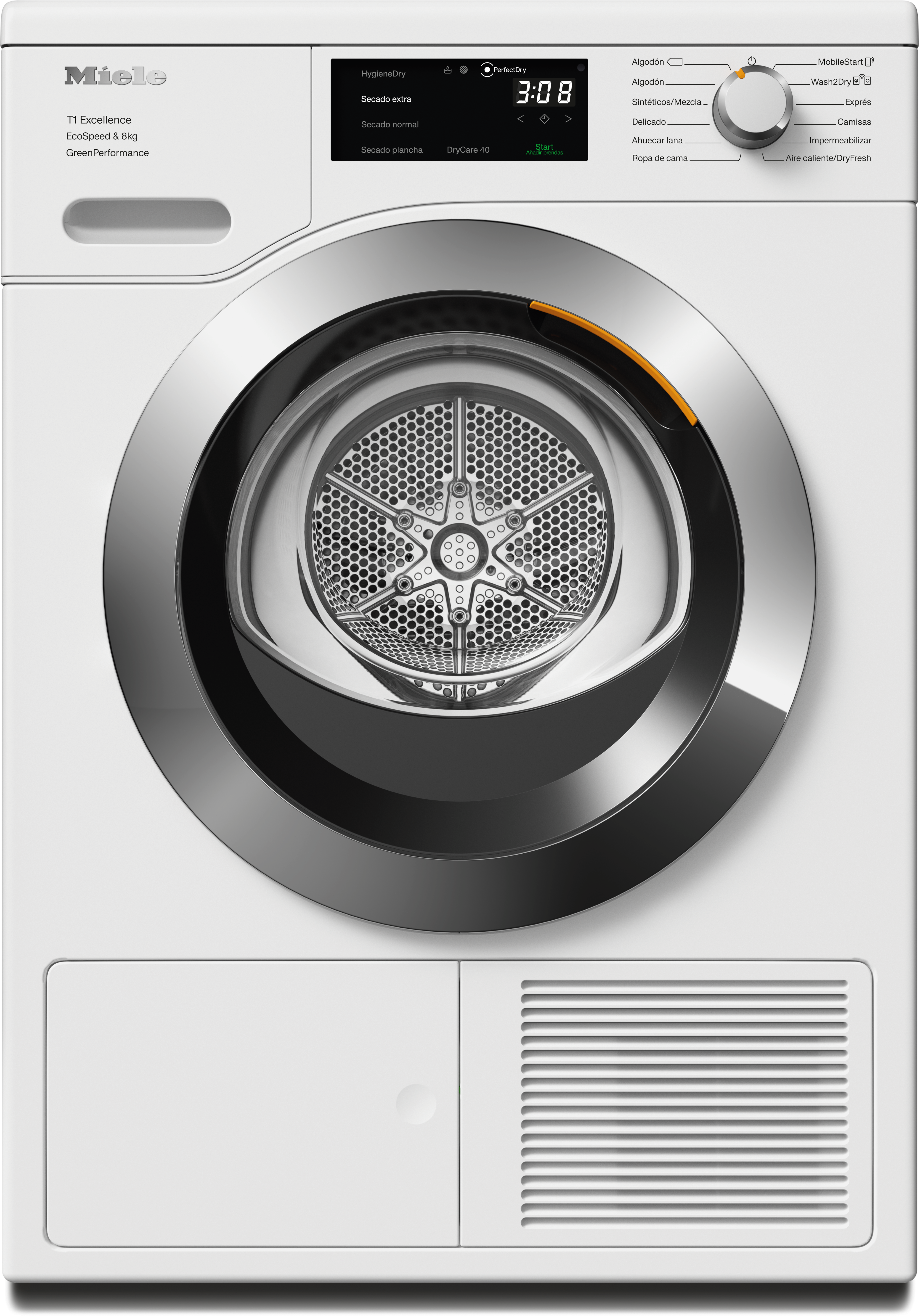Miele - TEF765WP 8kg Blanco loto – Secadoras - 1 Miele - TEF765WP 8kg Blanco loto – Secadoras - 1