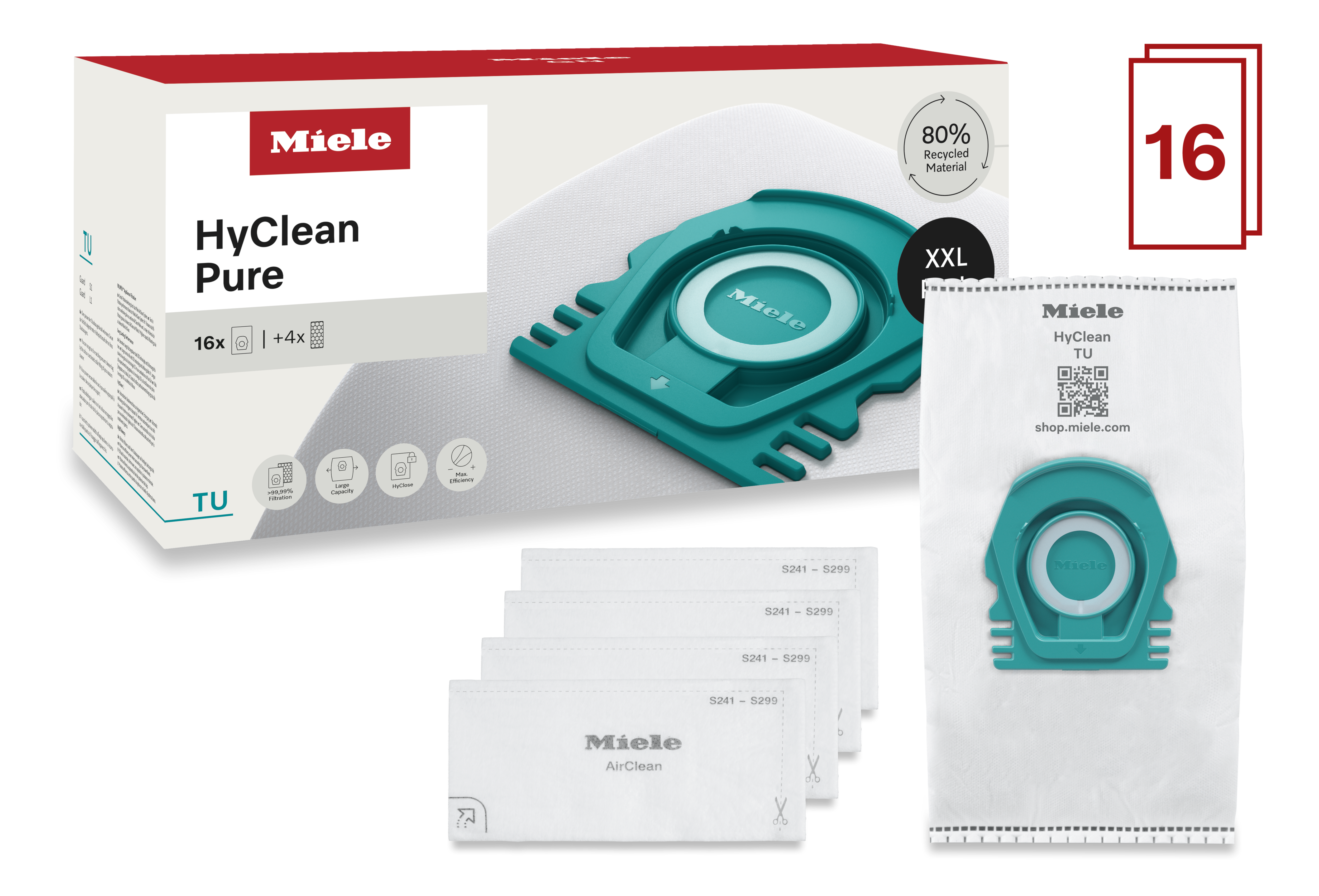 Miele - TU XXL HyClean Pure – Tilbehør til støvsugere - 2