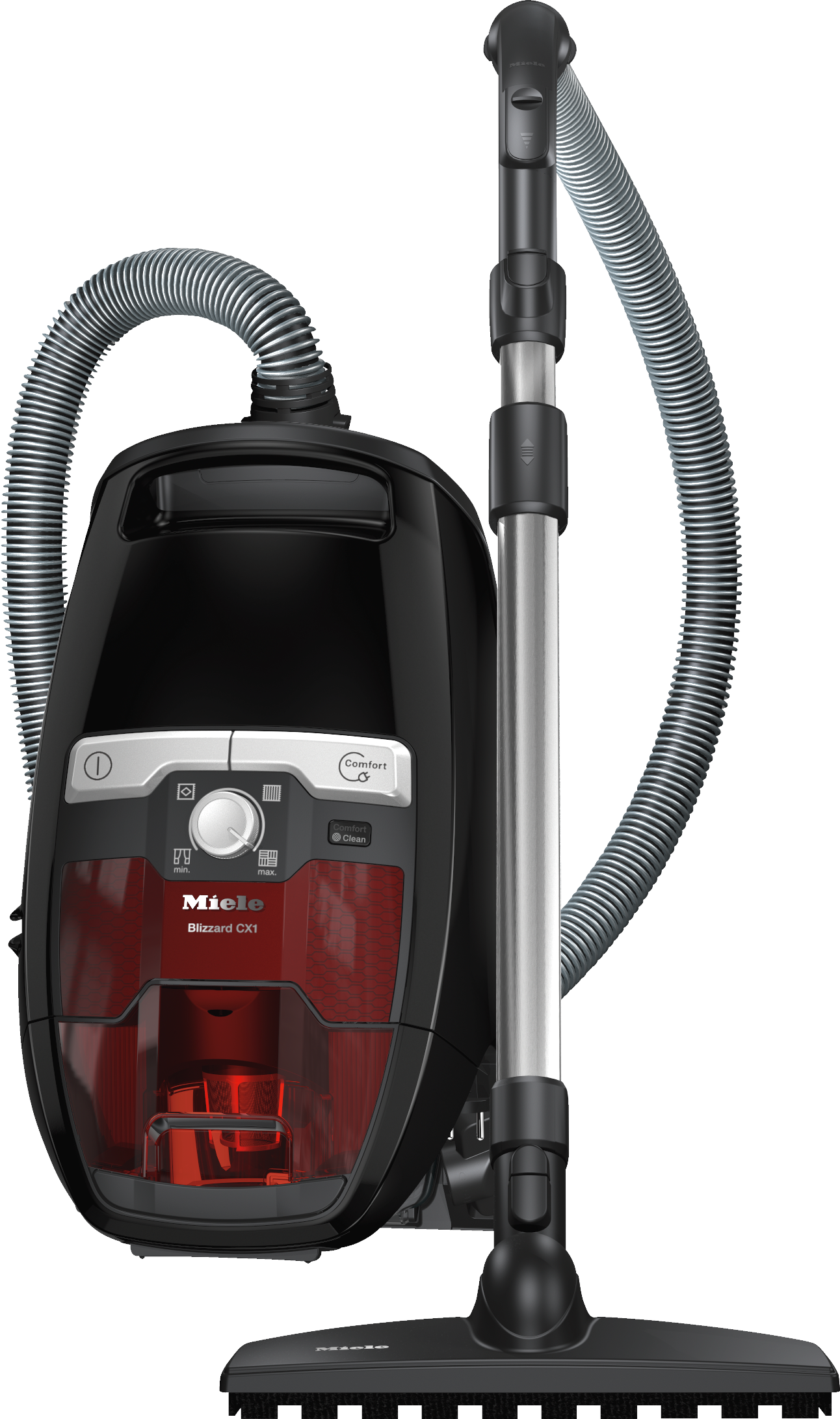 Miele - Blizzard CX1 Red Edition Parquet PowerLine Обсидіаново-чорний - 1 Miele - Blizzard CX1 Red Edition Parquet PowerLine Обсидіаново-чорний - 1