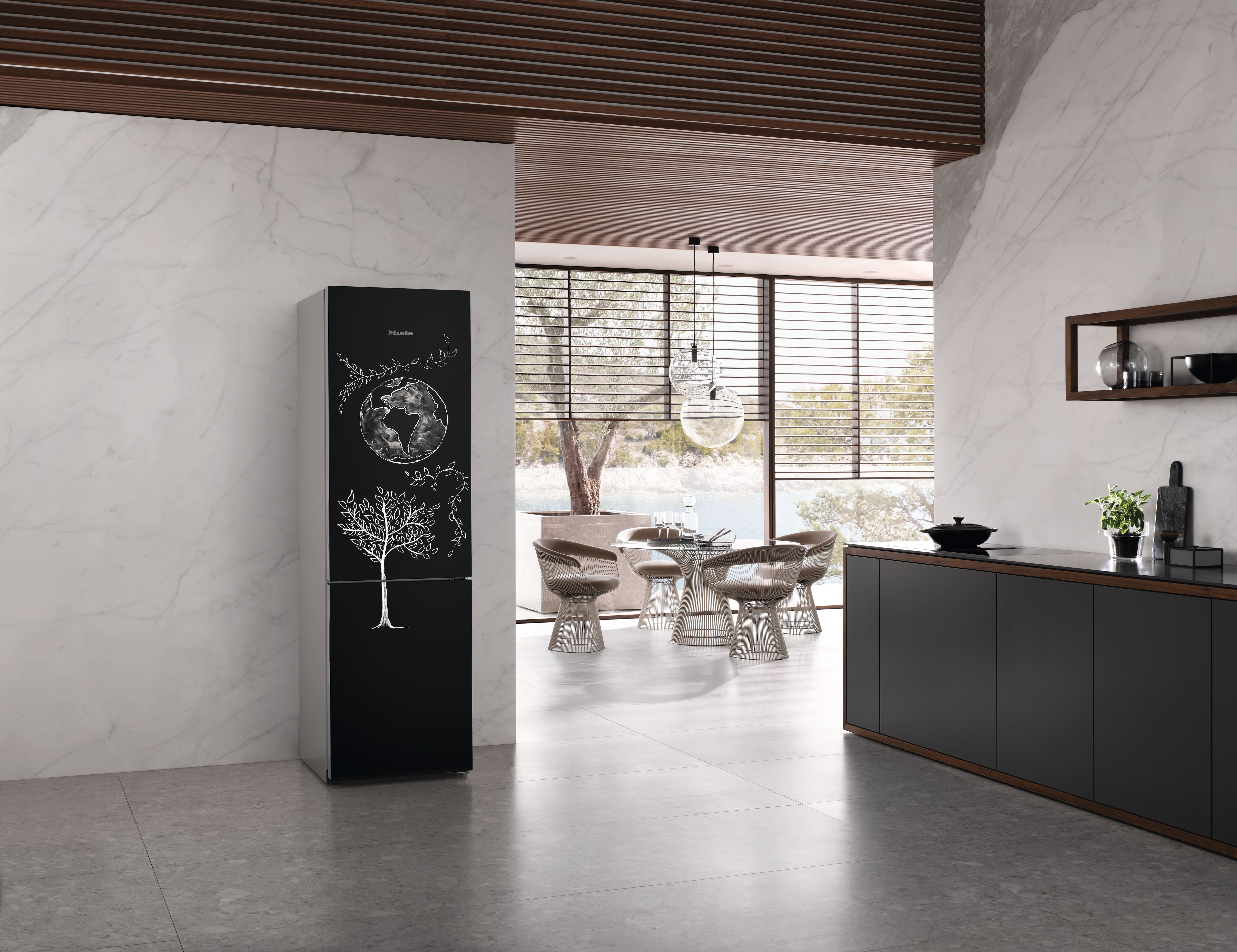Miele - KFN 4795 CD Blackboard edition – Hűtő- és fagyasztószekrények - 6