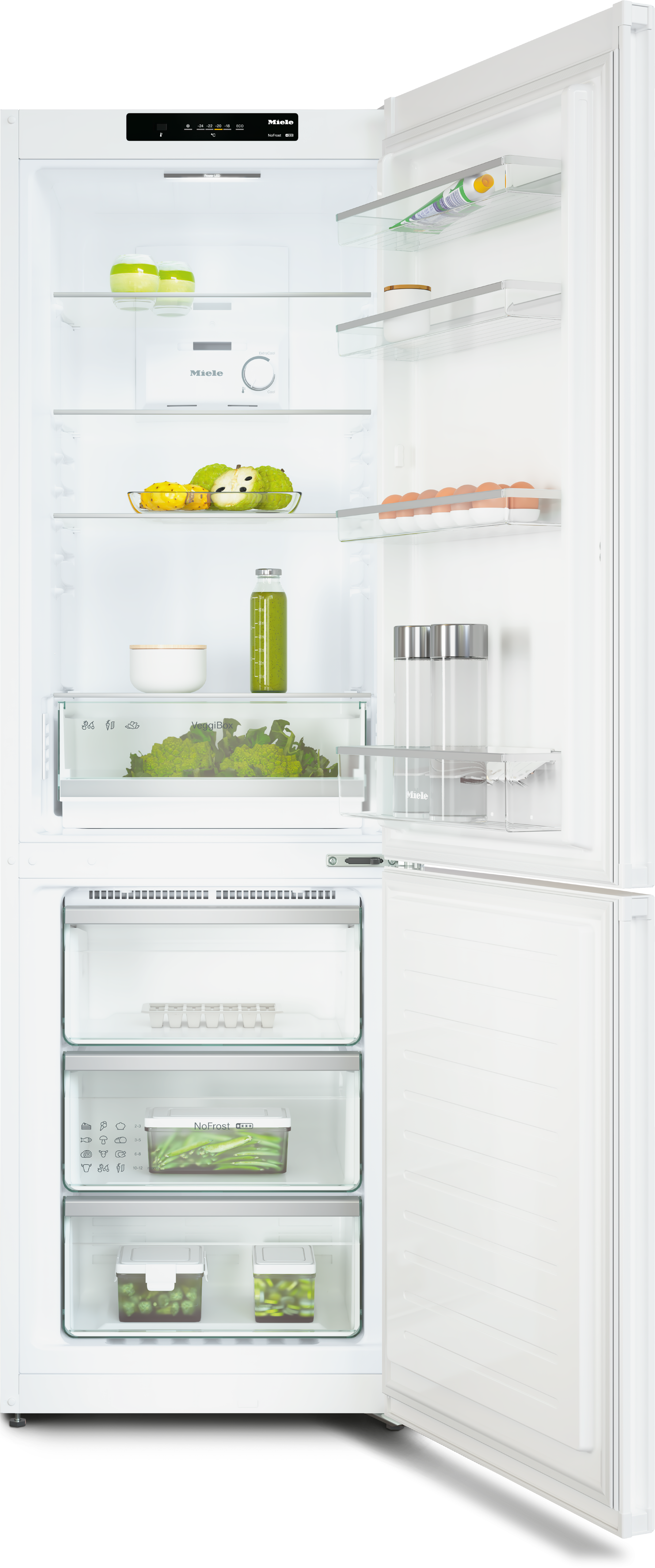 Miele - KDN 4174 E Active Hvid – Køle- og fryseskabe - 2 Miele - KDN 4174 E Active Hvid – Køle- og fryseskabe - 2