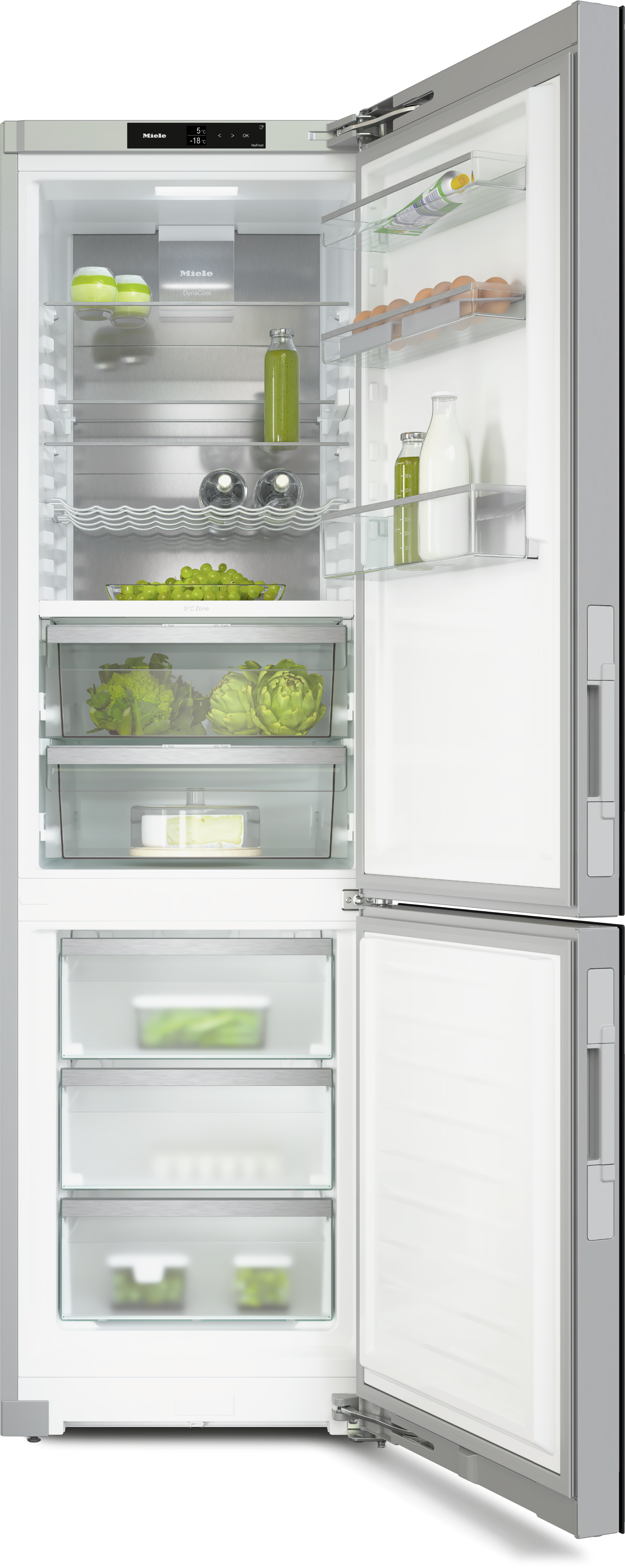 Miele - KFN 4799 AD Obszidiánfekete matt – Szabadonálló hűtő-fagyasztó - 2 Miele - KFN 4799 AD Obszidiánfekete matt – Szabadonálló hűtő-fagyasztó - 2
