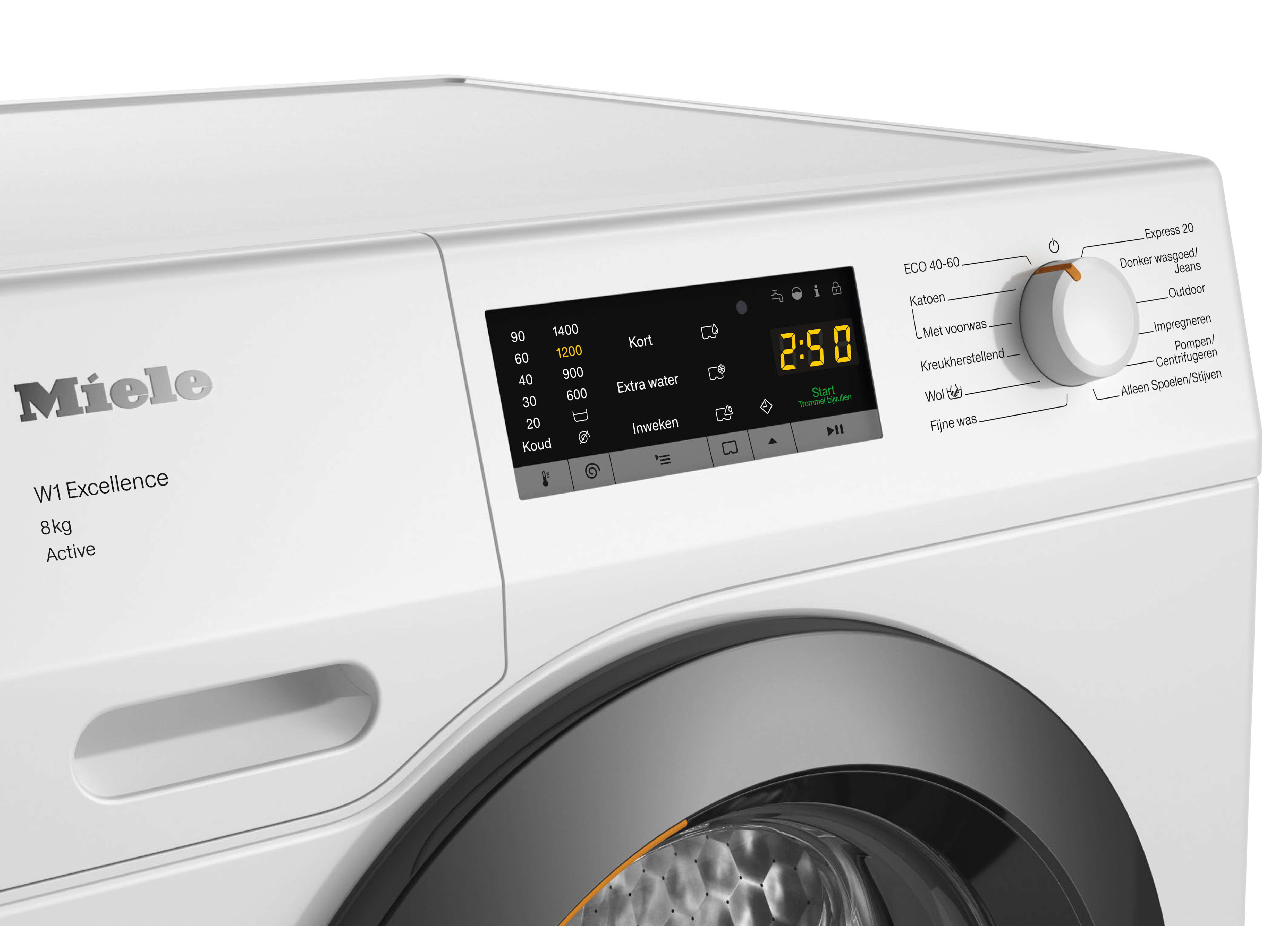 Miele - WEA135 WPS 8kg Active – Wasmachines - 3 Miele - WEA135 WPS 8kg Active – Wasmachines - 3