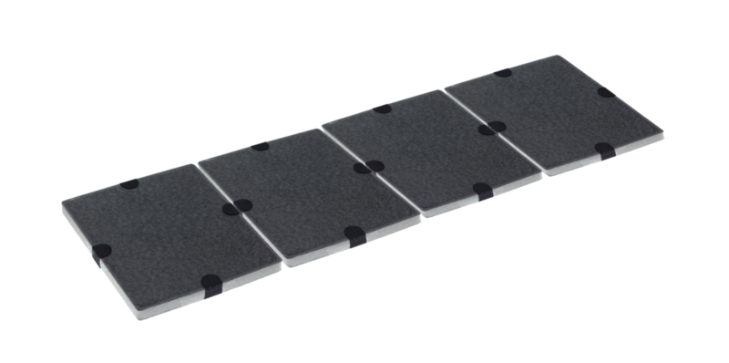 Odour filter with active charcoal